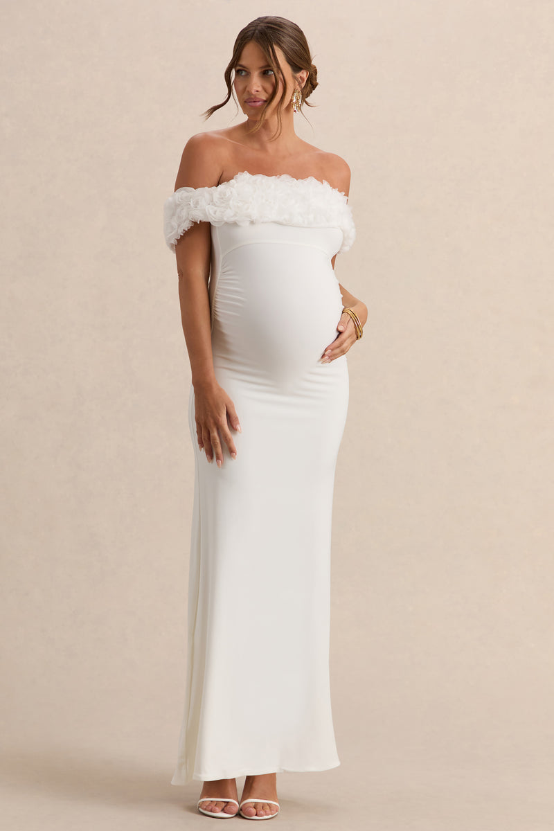 ECM_HR_CL129851005----Inflorescence--White-Mesh-Floral-Bardot-Maternity-Maxi-Dress-1.jpg