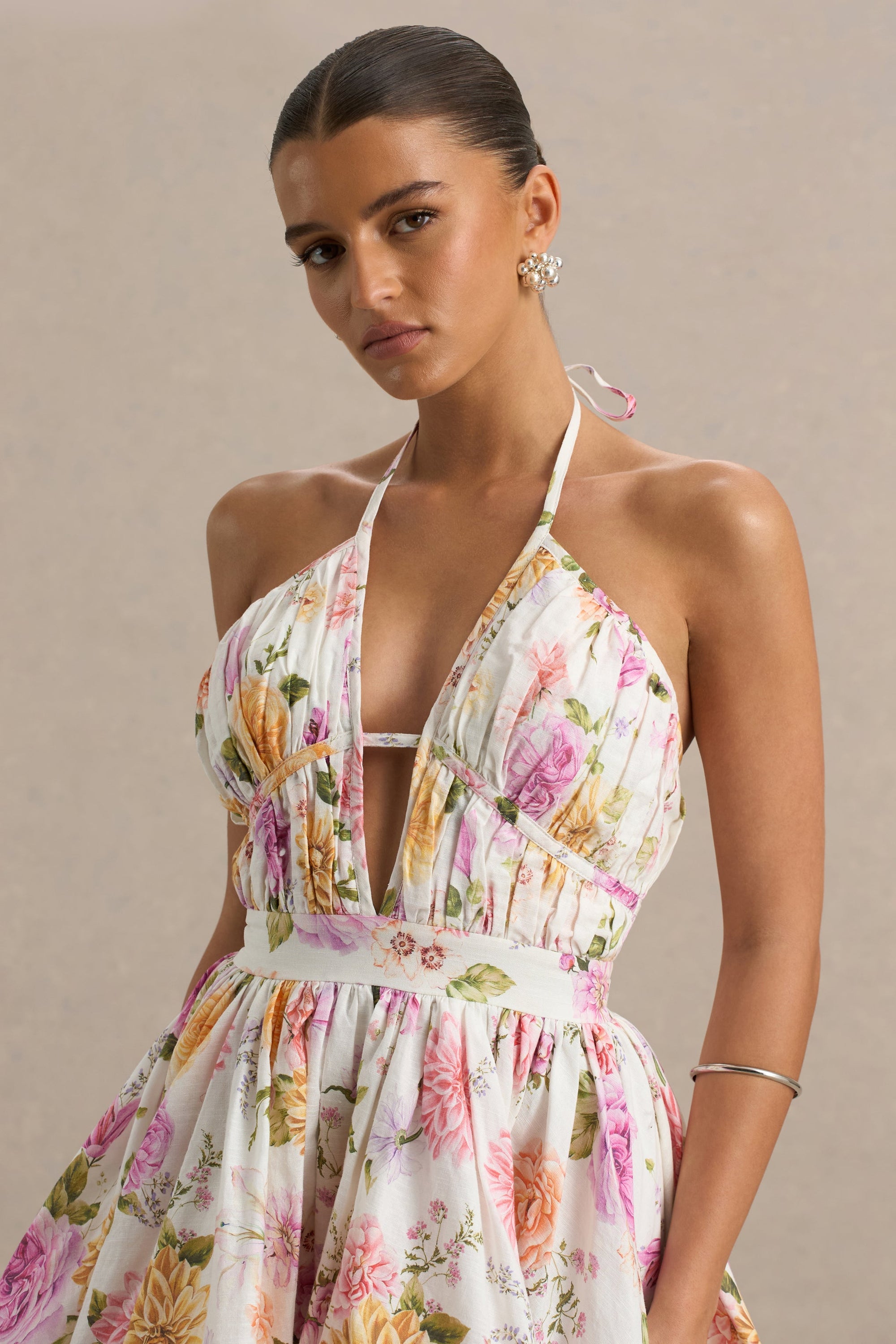 HR_CL136185266 - Kasey _ Cream Floral Print Halter-Neck Mini Dress With Ruffle Detail 76.jpg