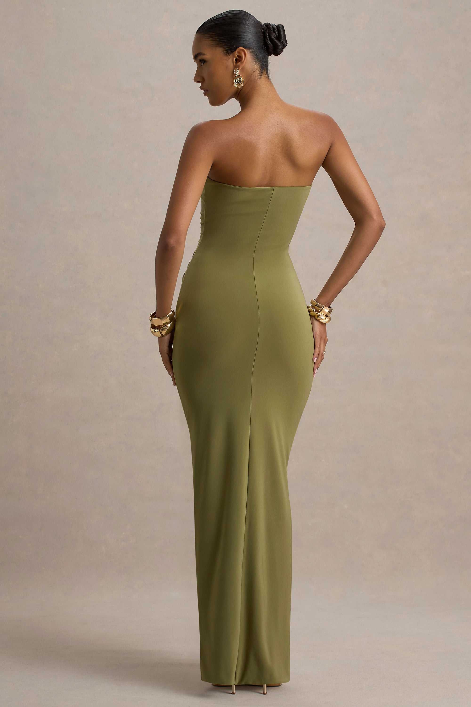 HR_CL136282113 - Ali | Olive Sweetheart Ruched Wrap Maxi Dress 11.jpg