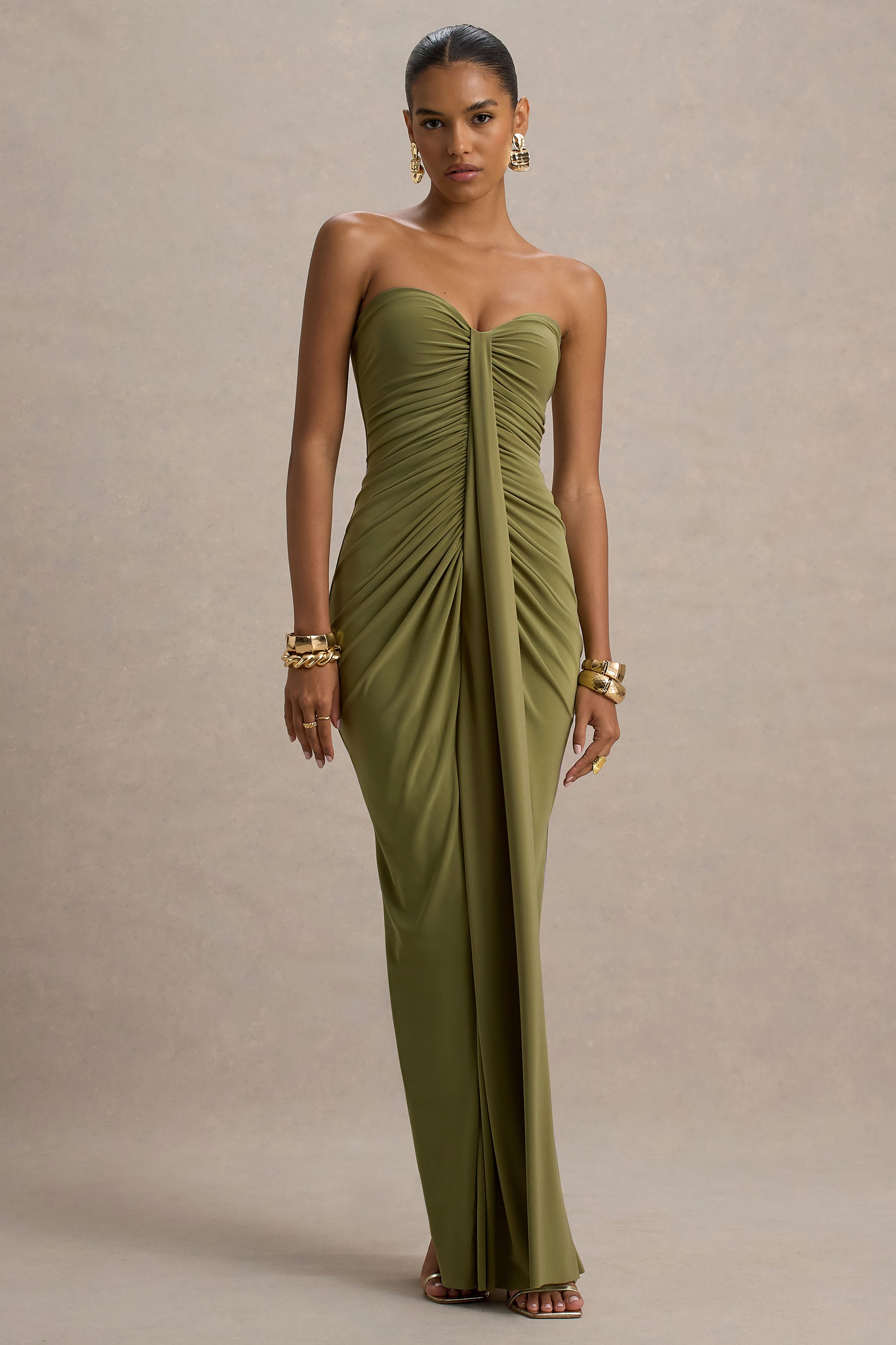 HR_CL136282113 - Ali | Olive Sweetheart Ruched Wrap Maxi Dress 2.jpg