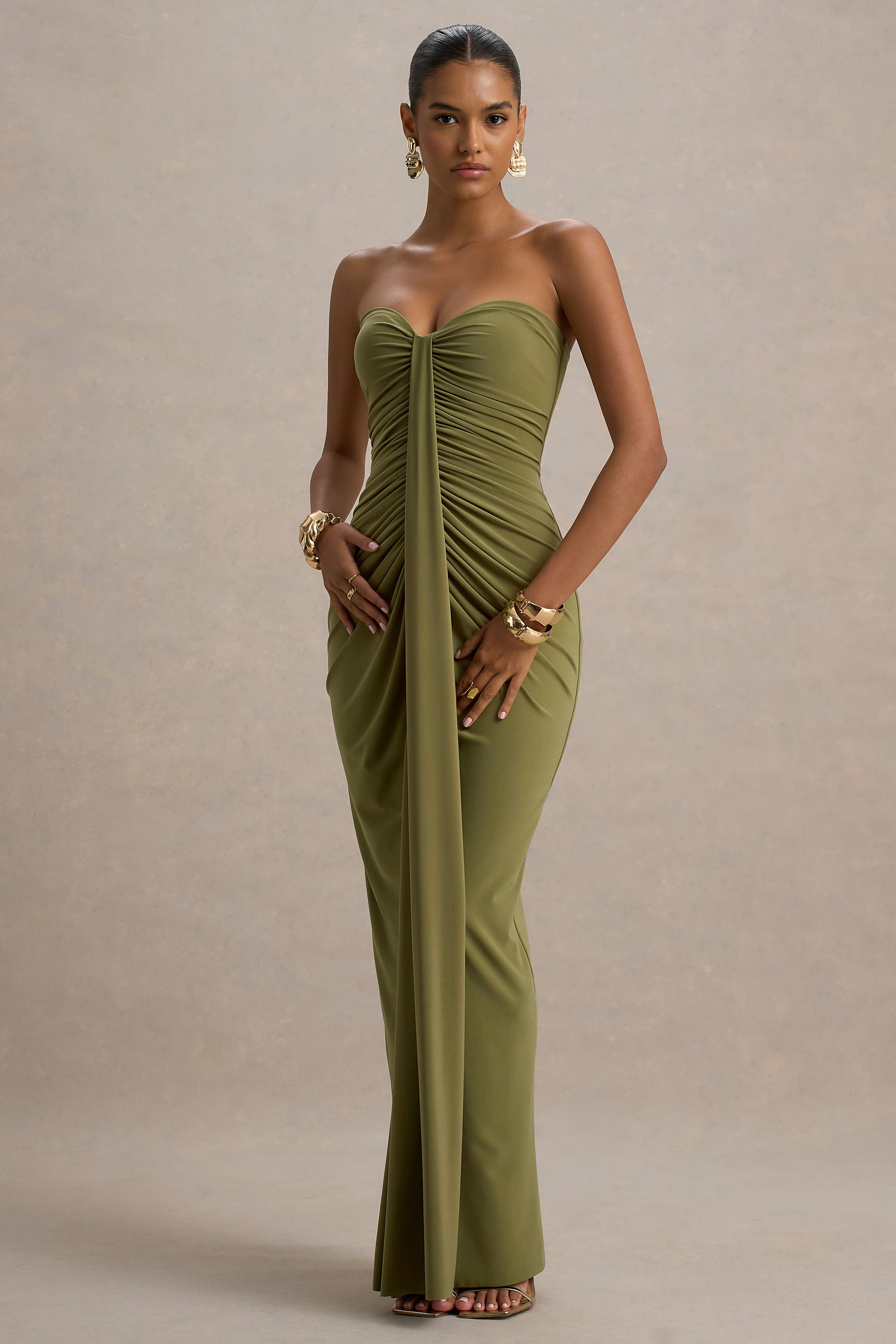 HR_CL136282113 - Ali _ Olive Sweetheart Ruched Wrap Maxi Dress 5.jpg