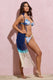 Flamenco | Blue Ombre Crochet Tye Dye Bag - Club L 