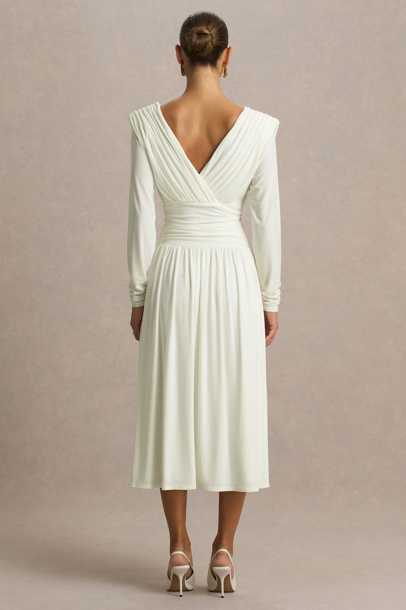 HR_CL136844005 - Alexis Cream Plunge-Neck Maxi Dress With Draped And Ruched Detailing__Sep26 02.jpg