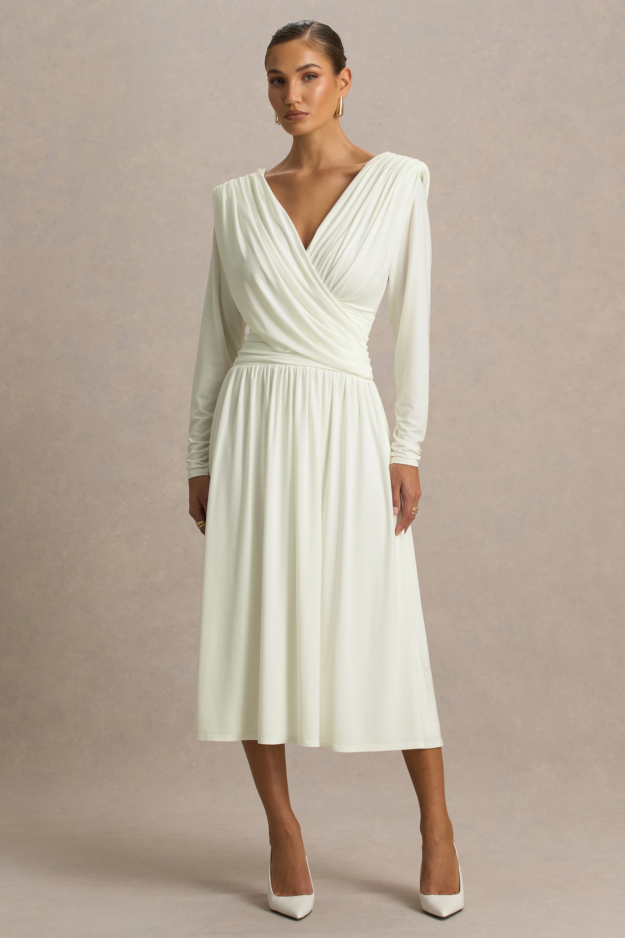 HR_CL136844005 - Alexis Cream Plunge-Neck Maxi Dress With Draped And Ruched Detailing__Sep26 04.jpg