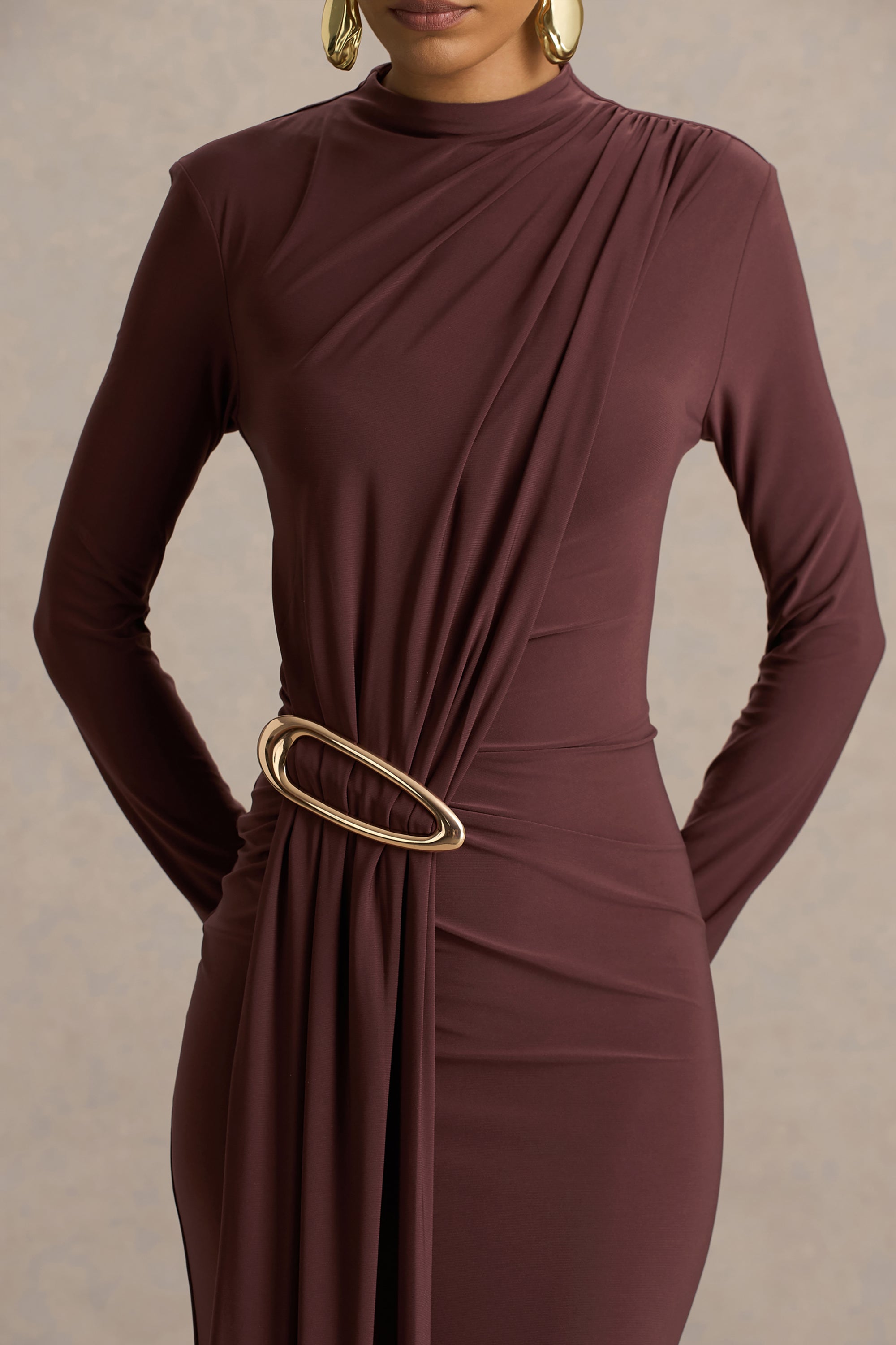 HR_CL137096457---Zadie-Brown-High-Neck-Midi-Dress-With-Gathered-Detail__Sep12-01.jpg