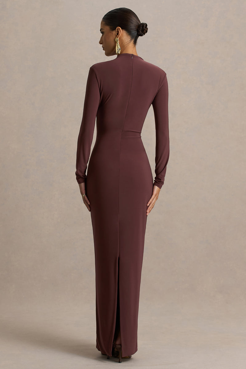 HR_CL137096457---Zadie-Brown-High-Neck-Midi-Dress-With-Gathered-Detail__Sep12-02.jpg