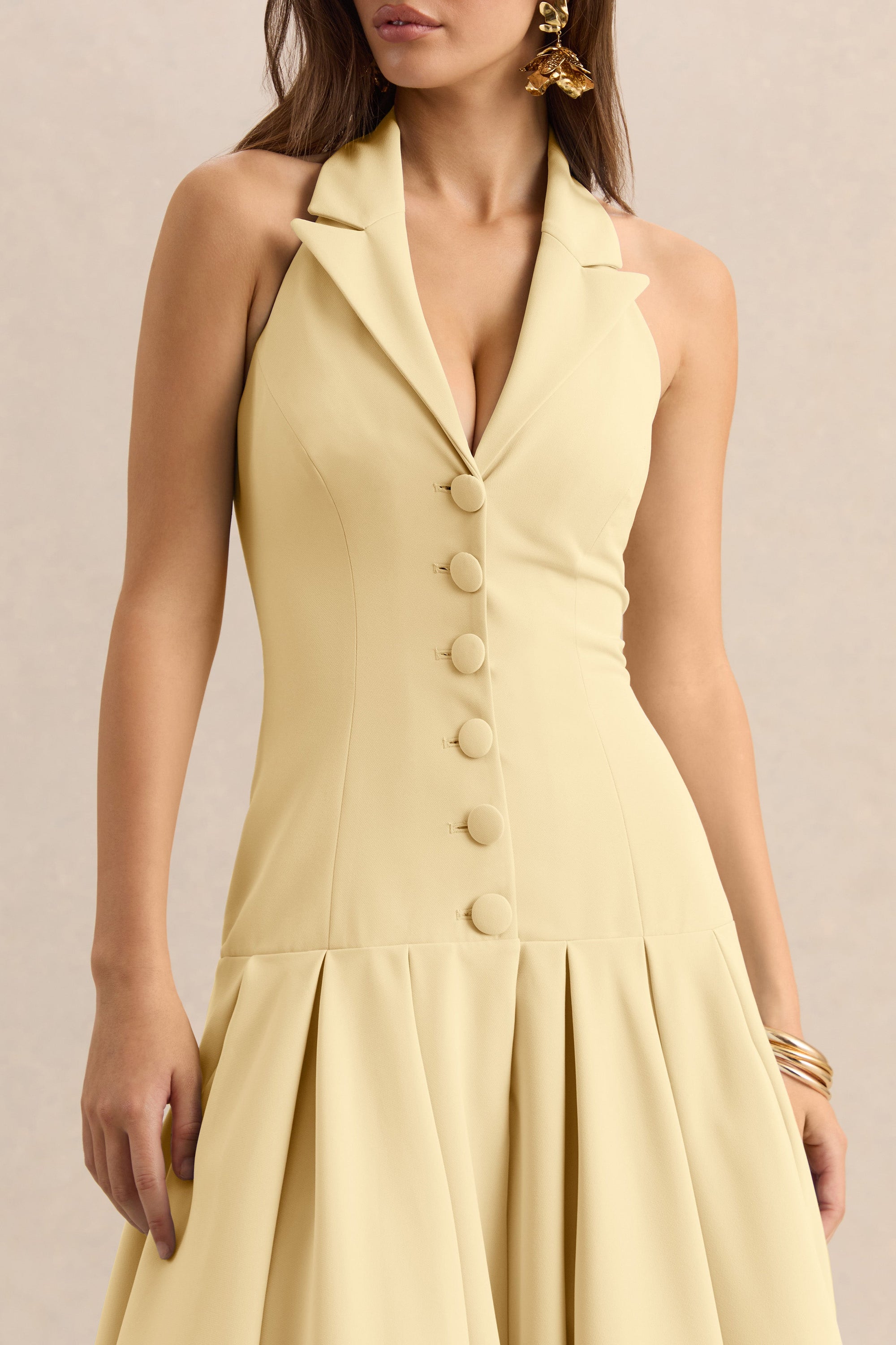 CL137121121 - Elise _ Lemon Plunge-Neck Midi Dress With Drop-Waist 3.jpg