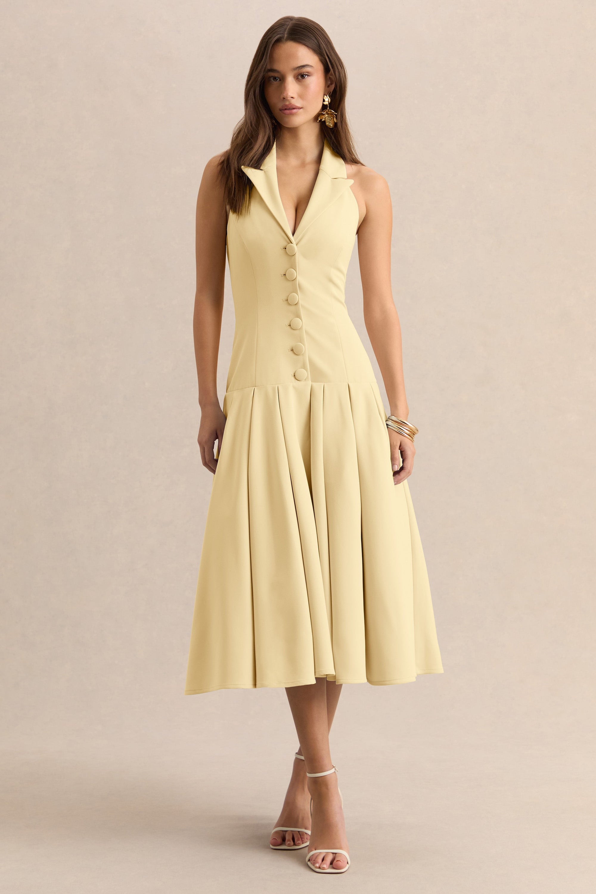 CL137121121 - Elise _ Lemon Plunge-Neck Midi Dress With Drop-Waist 6.jpg