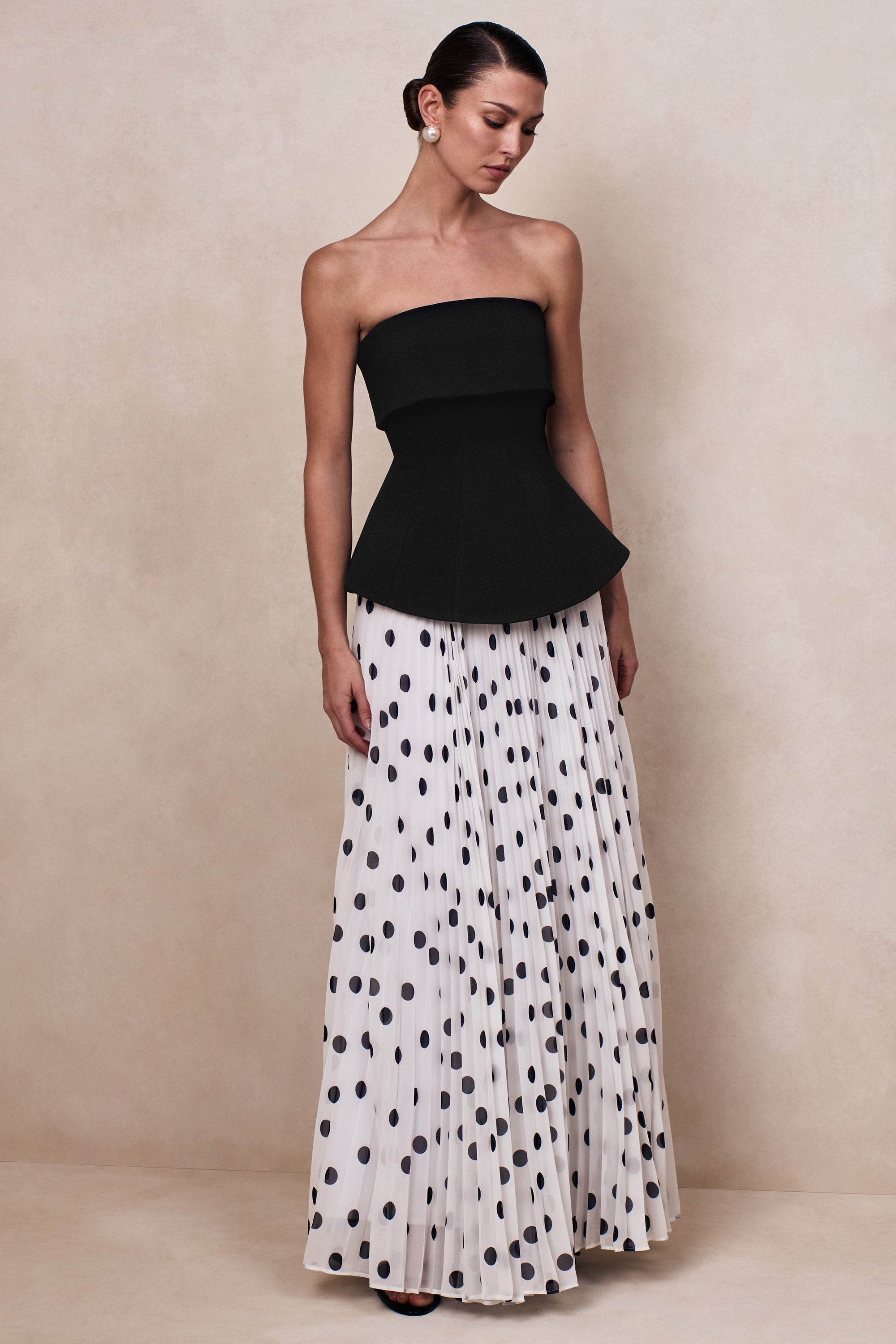 CL13713514106_ECM_CL137135141_-_Stellara___Black_White_Polka_Dot_Bandeau_Corset_Maxi_Dress_With_Sheer_Skirt_02
