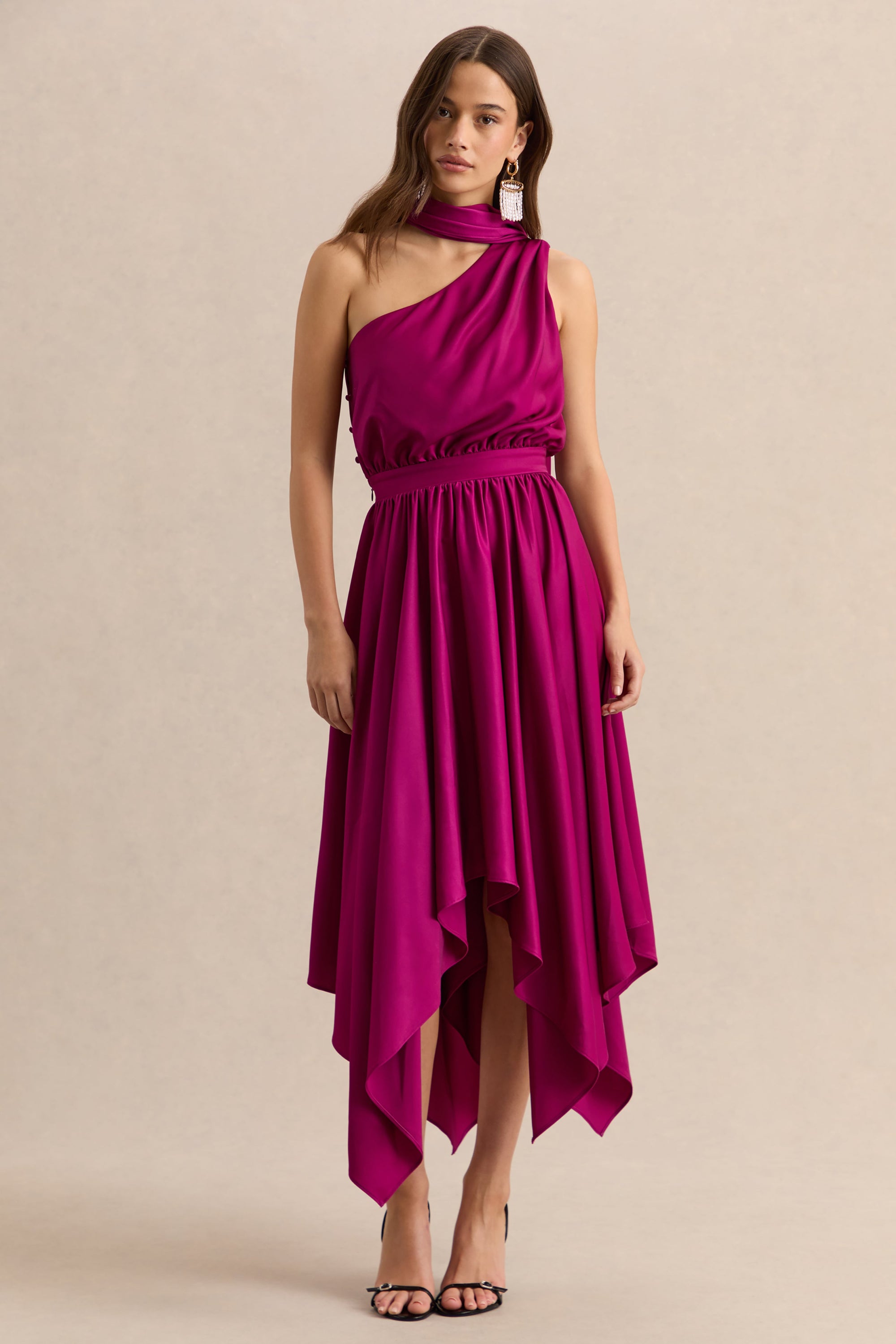 ECM_HR_CL137146080---Caluna---Hot-Pink-Satin-Asymmetric-Neck-Midi-Dress-With-Scarf-Detail-01_HERO.jpg