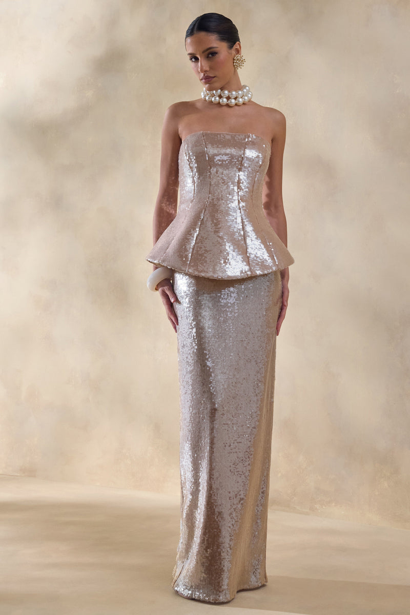 ECM_HR_CL137227063 - Dalisse | Nude Sequin Bandeau Corset Maxi Dress 2.jpg