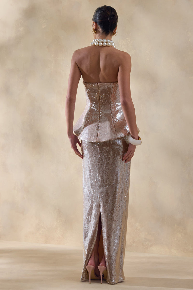 ECM_HR_CL137227063 - Dalisse | Nude Sequin Bandeau Corset Maxi Dress 5.jpg