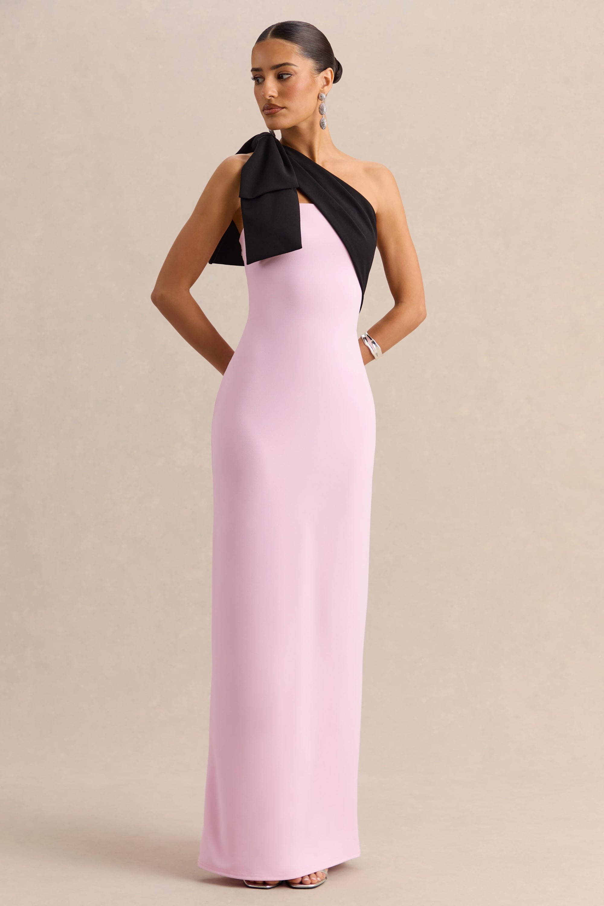 ECM_HR_CL137274084---Adara---Pink-&-Black-Asymmetric-Neck-Maxi-Dress-With-Bow-Detail---10.jpg