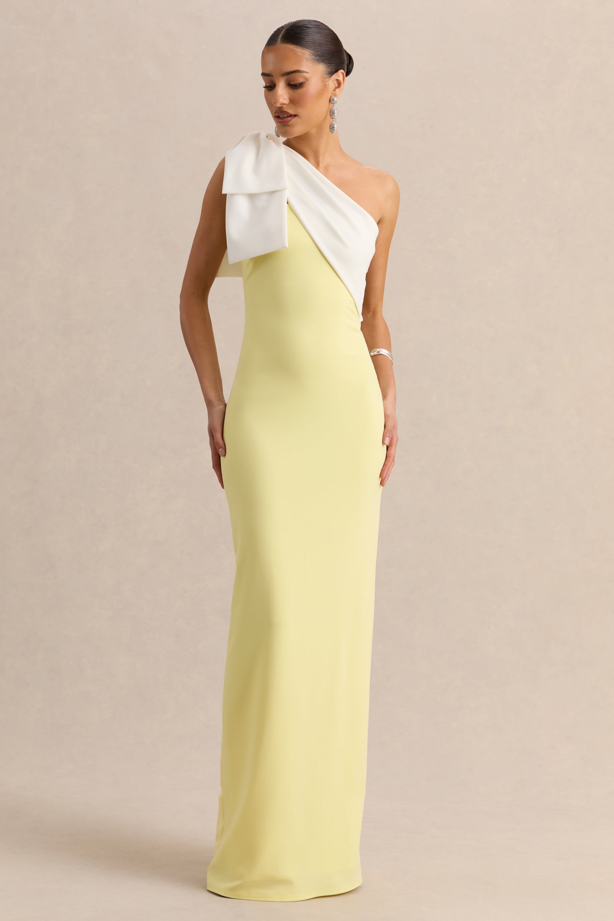 ECM_HR_CL137274121---Adara---Lemon-&-White-Asymmetric-Neck-Maxi-Dress-With-Bow-Detail---01.jpg