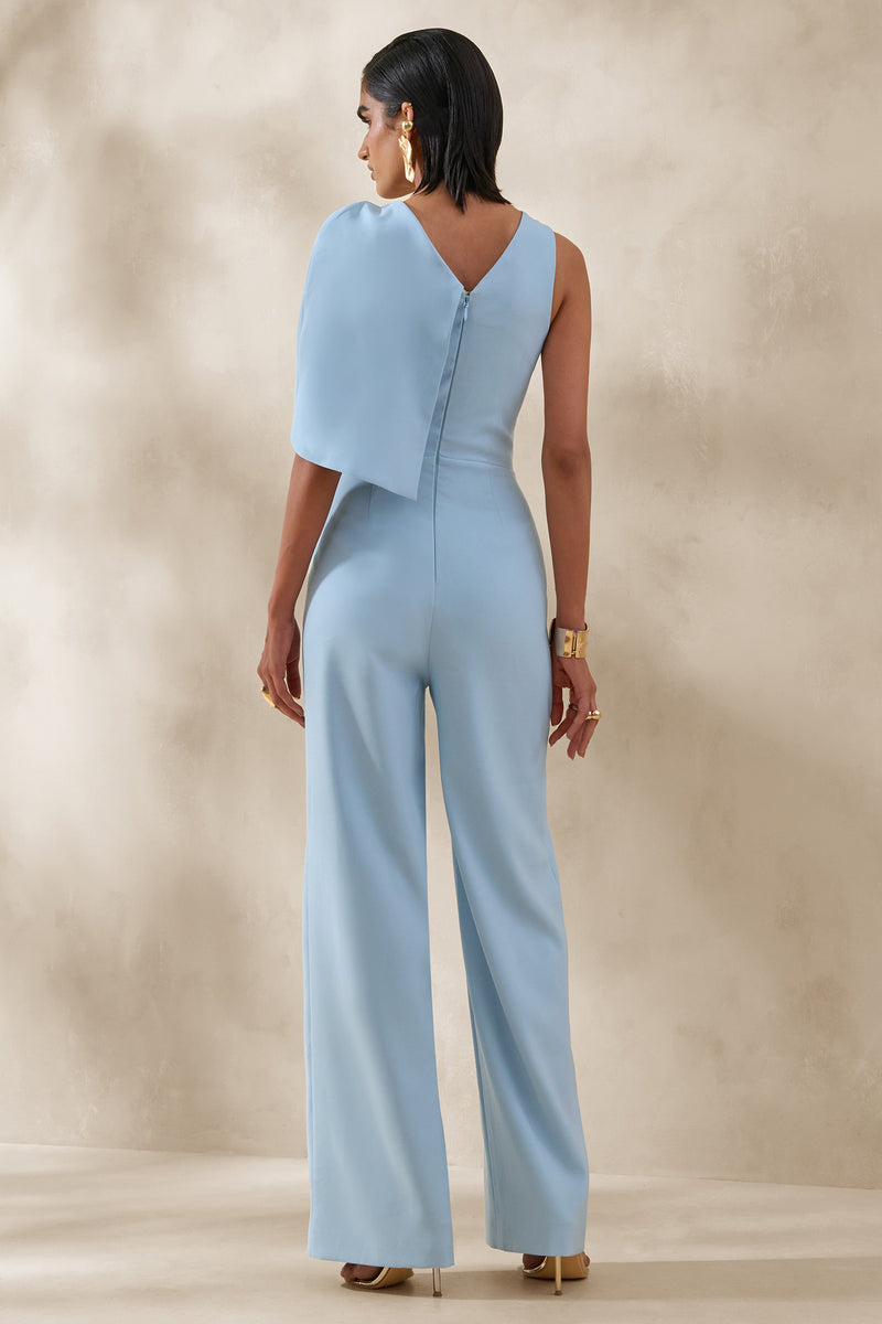 ECM_HR_CL137292016 - Quinley _ Powder Blue Asymmetric-Neck Jumpsuit With Cape-Sleeve 3.jpg