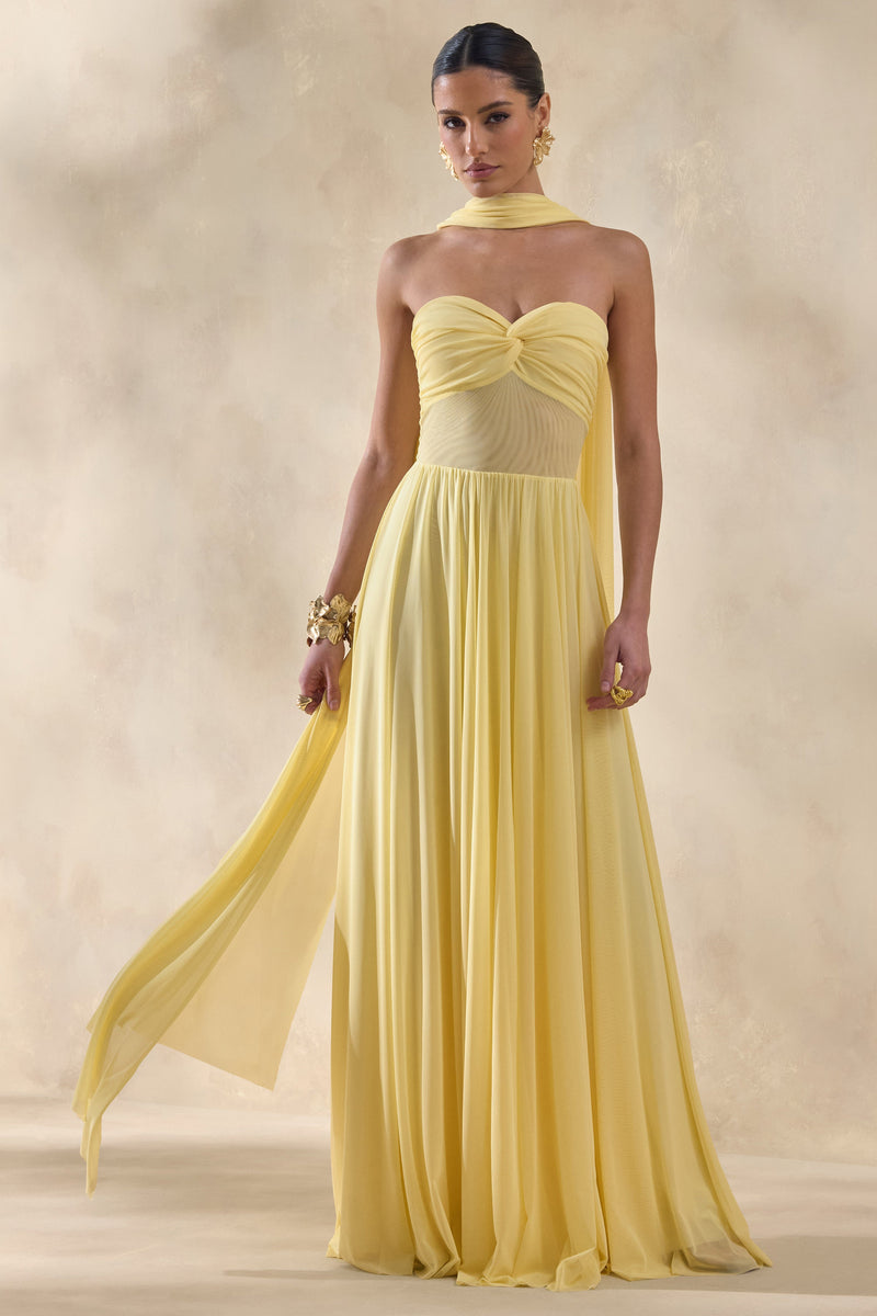 ECM_HR_CL137298121 - Lyvoria | Lemon Bandeau Maxi Dress With Mesh-Detail And Scarf 3.jpg