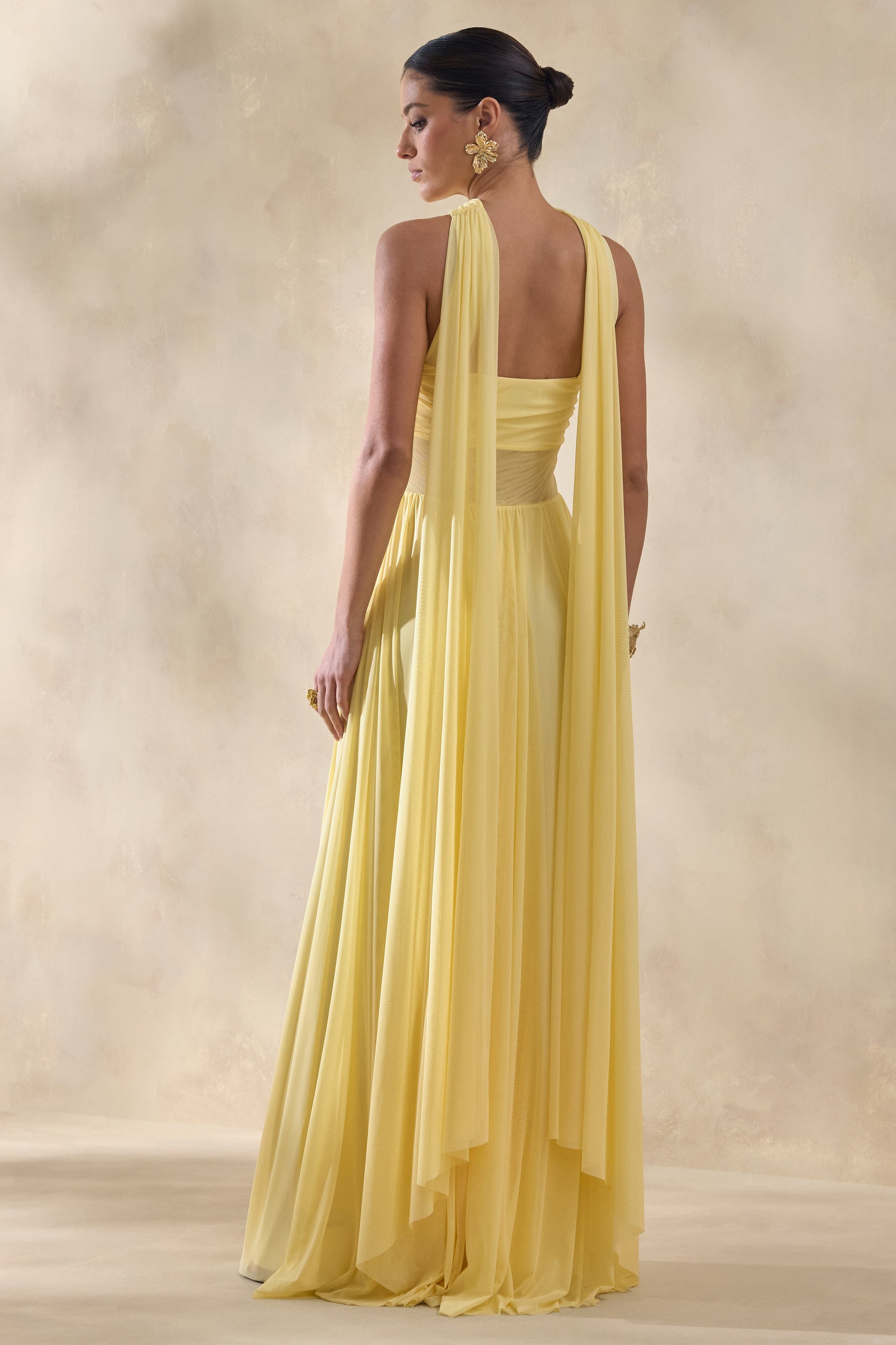 ECM_HR_CL137298121 - Lyvoria | Lemon Bandeau Maxi Dress With Mesh-Detail And Scarf 5.jpg