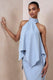 ECM_HR_CL137321016 - Sancelle _ Powder Blue Satin Halter-Neck Top  2.jpg
