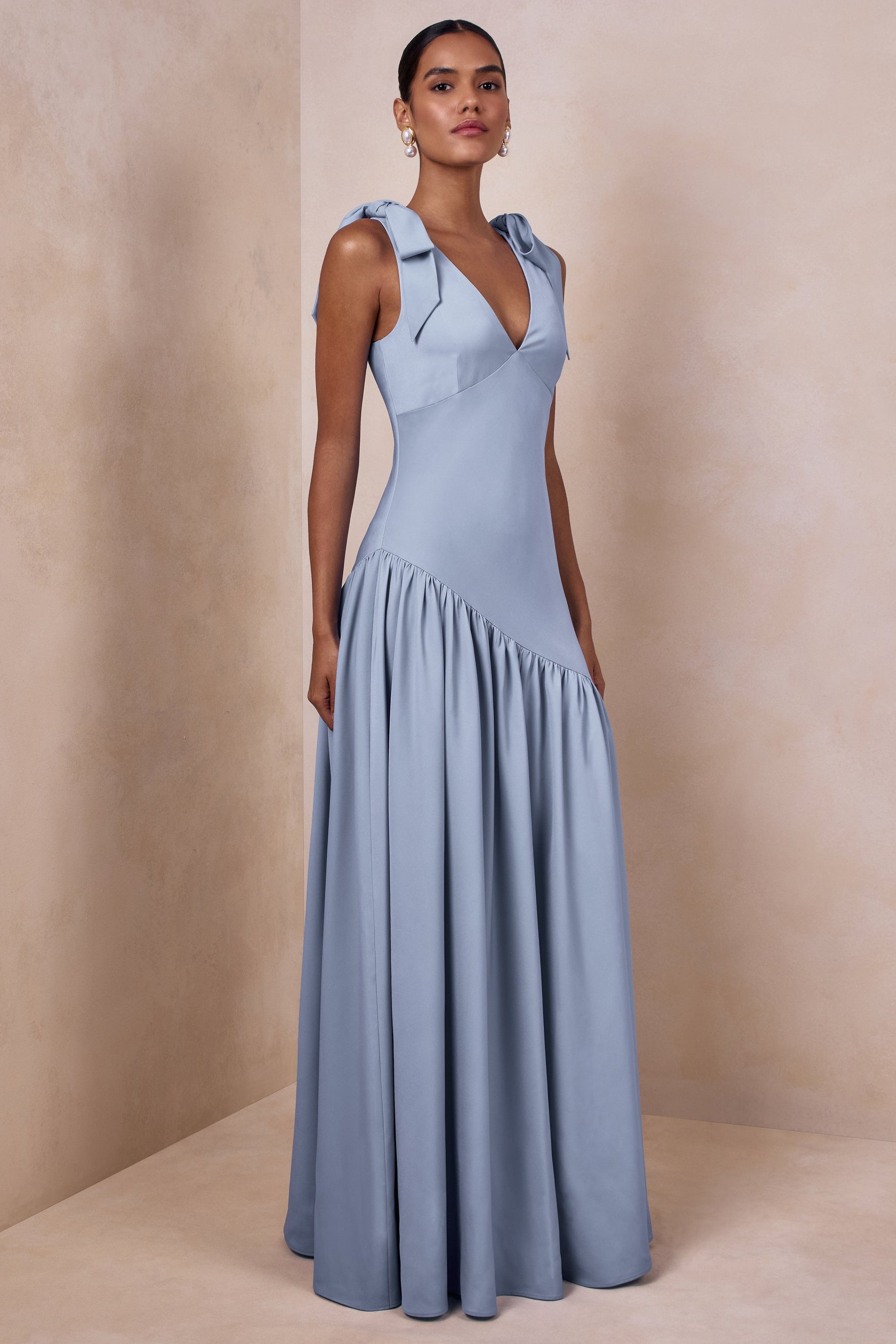 ECM_HR_CL137327121 - Cala _ Powder Blue Satin Plunge-Neck Maxi Dress With Bow-Sleeves4_1.jpg