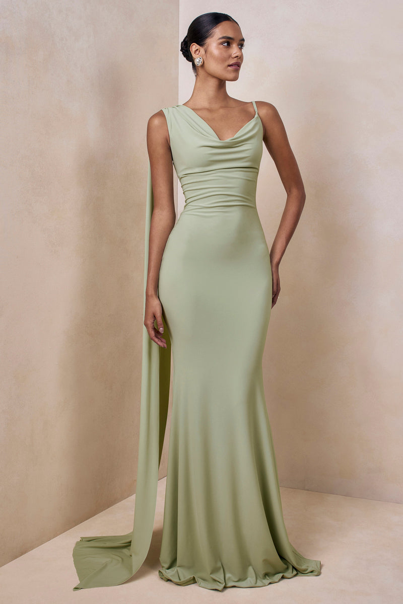 ECM_HR_CL137328032 - Kenza _ Mint Asymmetric-Neck Maxi Dress With Scarf-Detail 0.jpg