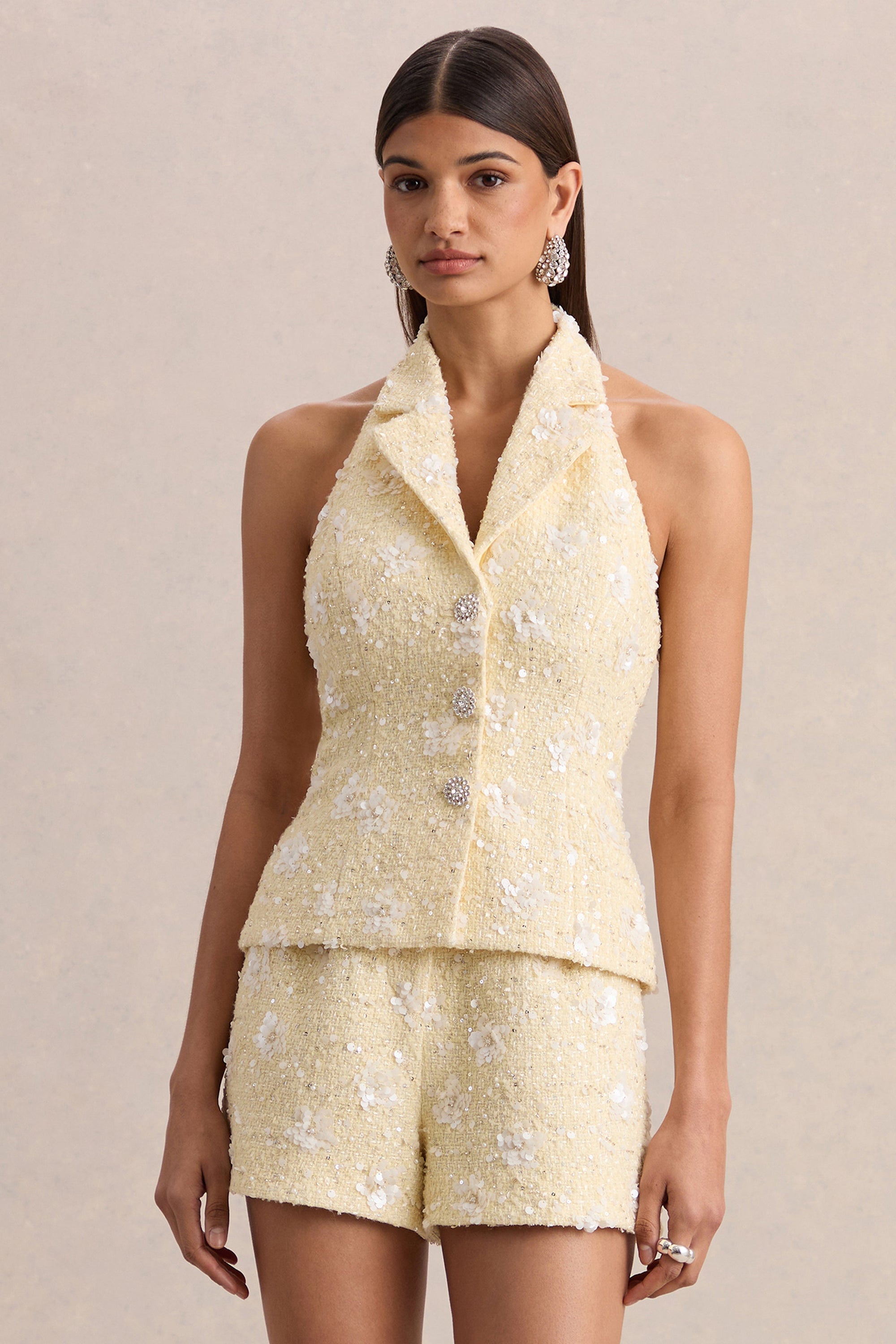 ECM_HR_CL137355121 - Alba _ Lemon Boucle Plunge-Neck Crop-Top0.jpg