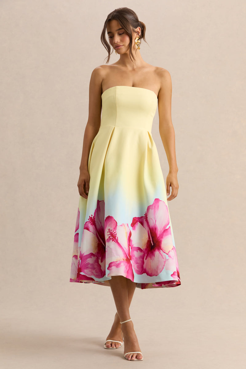 ECM_HR_CL137405283----Zoya-Yellow-Ombre-Lily-Print-Bandeau-Midi-Dress-RUBY-NAOMI0.jpg