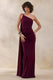ECM_HR_CL137550102 - Bettine | Burgundy Asymmetric-Neck Maxi Dress With Cape-Sleeve 0.jpg
