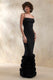 ECM_HR_CL137560001 - Aurose _ Black Square-Neck Maxi Dress With Ruffled-Fishtail 1.jpg