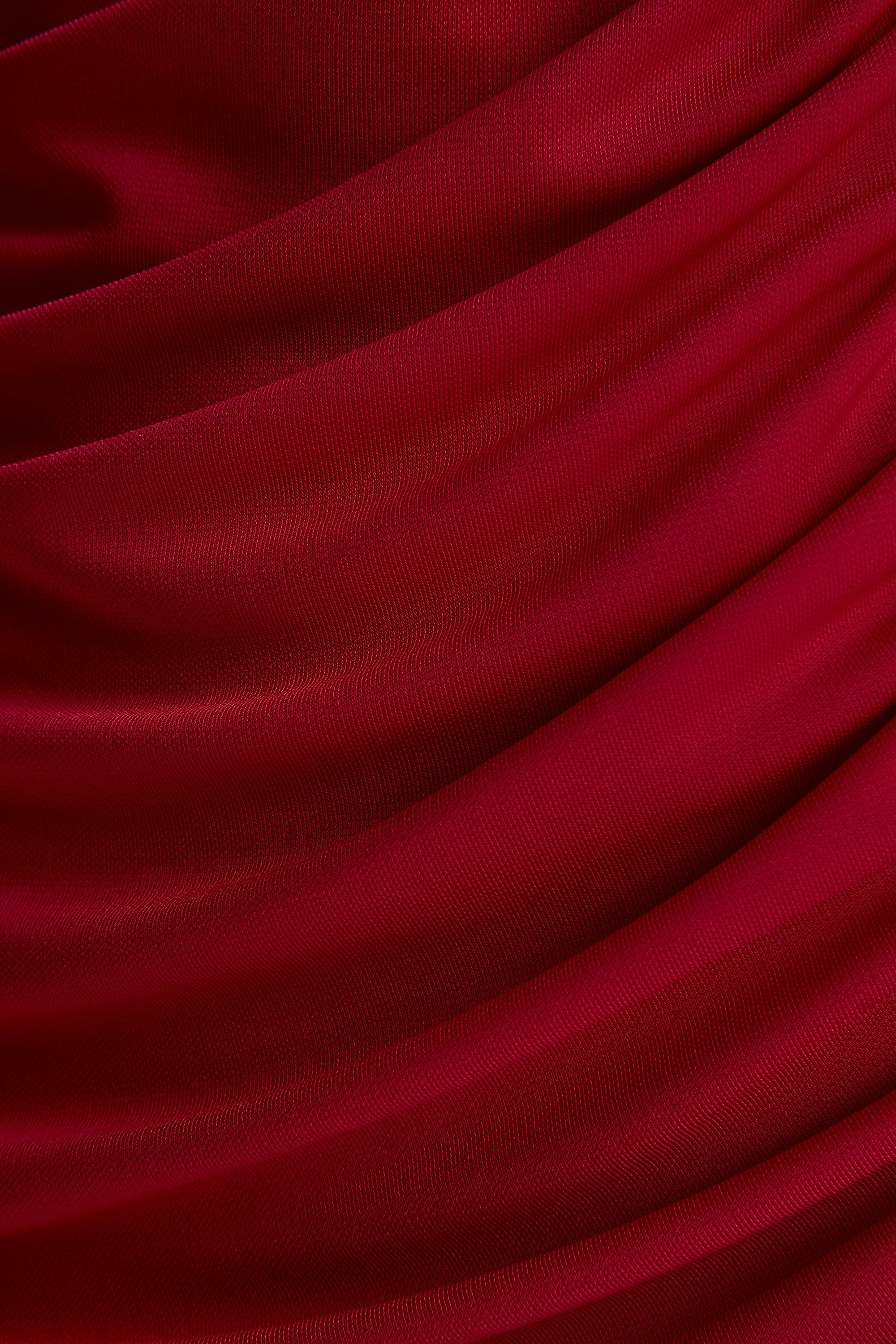 HR_CL137594100 - Vesperelle _ Red Scoop-Neck Maxi Dress With Gathered-Detailing 06.jpg