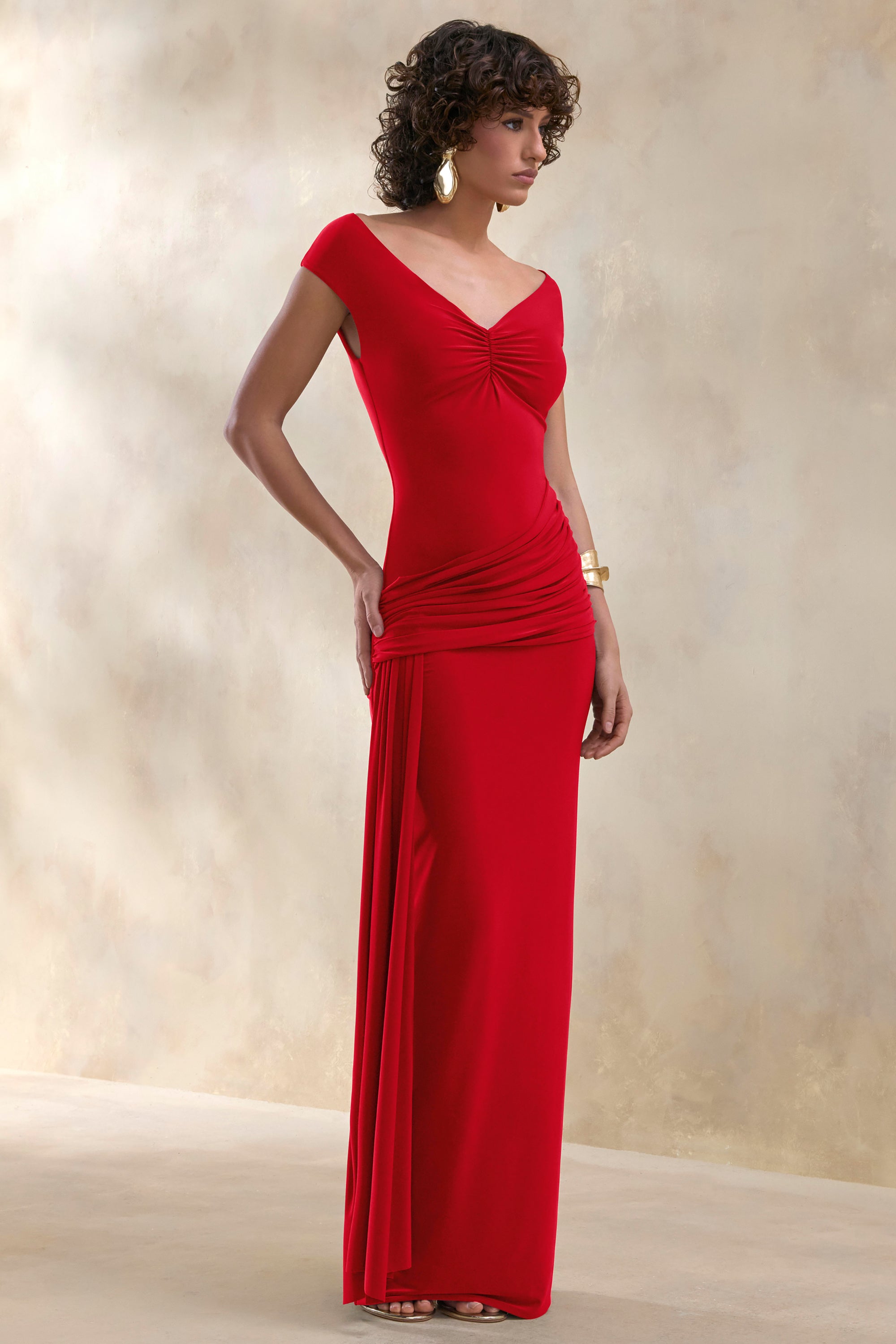 ECM_HR_CCL137600100---Petronia-Red-V-Neck-Maxi-Dress-With-Wrap-Detaill-2.jpg