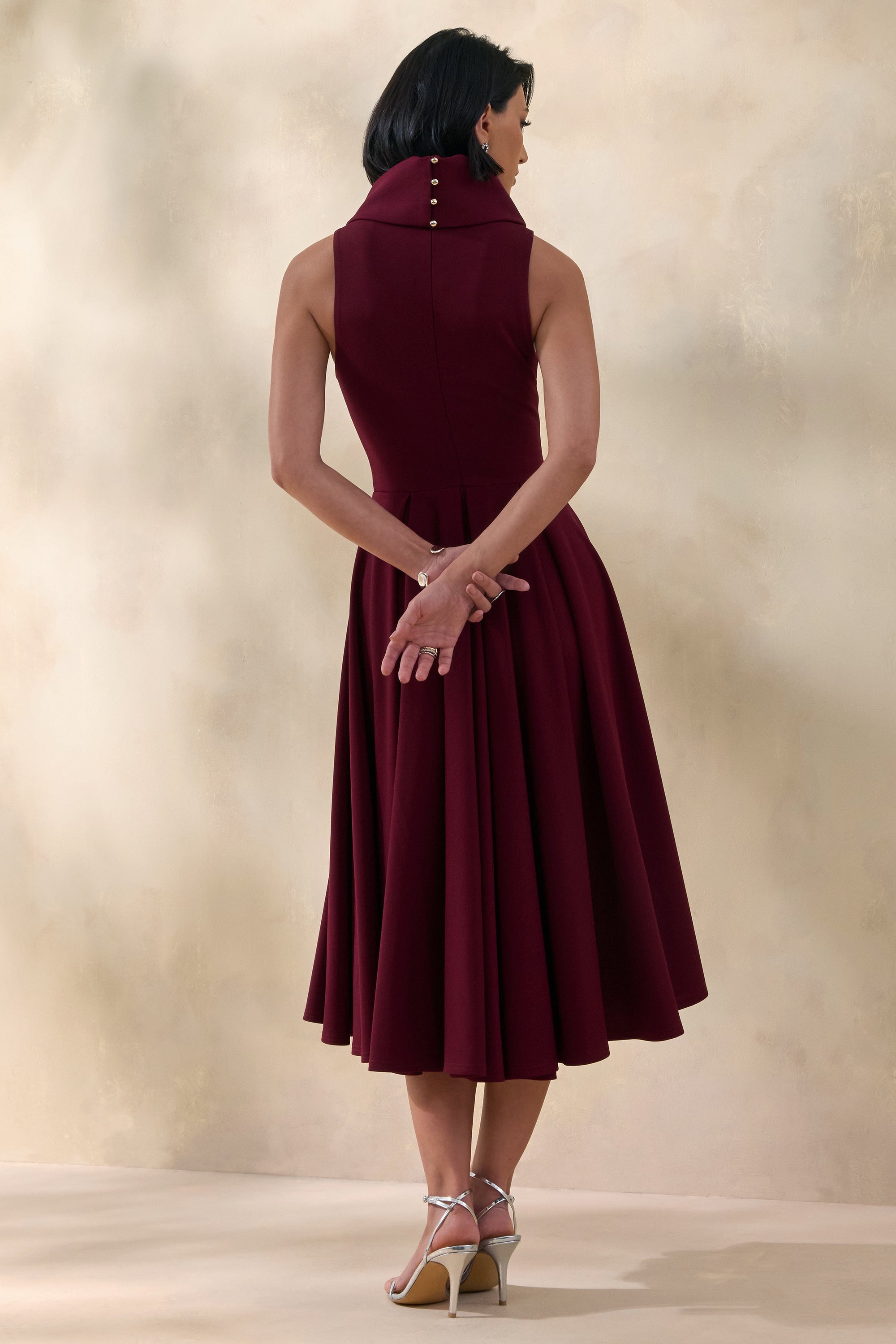 ECM_HR_CL137605102 - Exclusivity _ Burgundy High-Neck Midi Dress 3.jpg