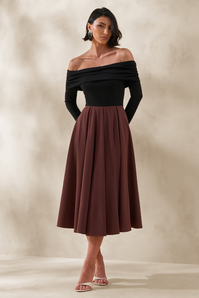 ECM_HR_CL137613022---Frederica-_-Black-And-Brown-Bardot-Neck-Midi-Dress0.jpg