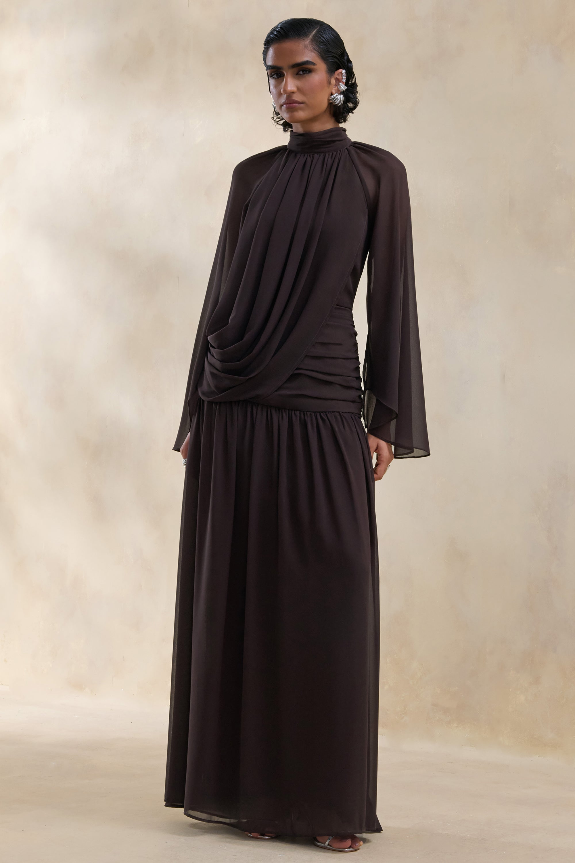 ECM_HR_CL137654022---Narella-_-Brown-Chiffon-High-Neck-Maxi-Dress-With-Draped-Detailing2.jpg
