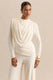 ECMH-HR-CL137663110 - Raniella - Cream High-Neck Top With Gathered And Draped-Detailing 06.jpg