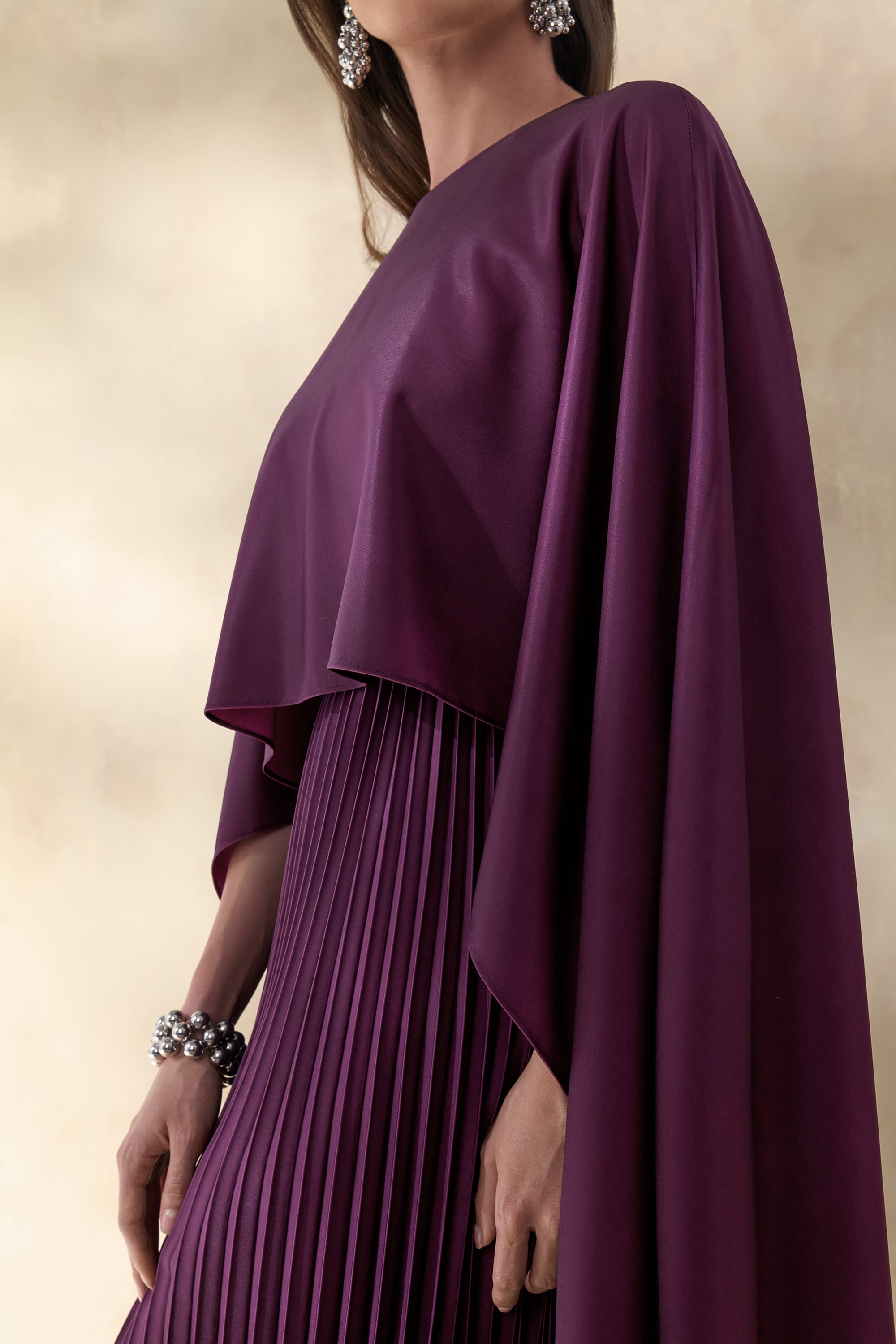ECM_HR_CL137664090---Loradia-_-Dark-Plum-Satin-Round-Neck-Maxi-Dress-With-Cape-Sleeves-And-Pleated-Skirt-1.jpg