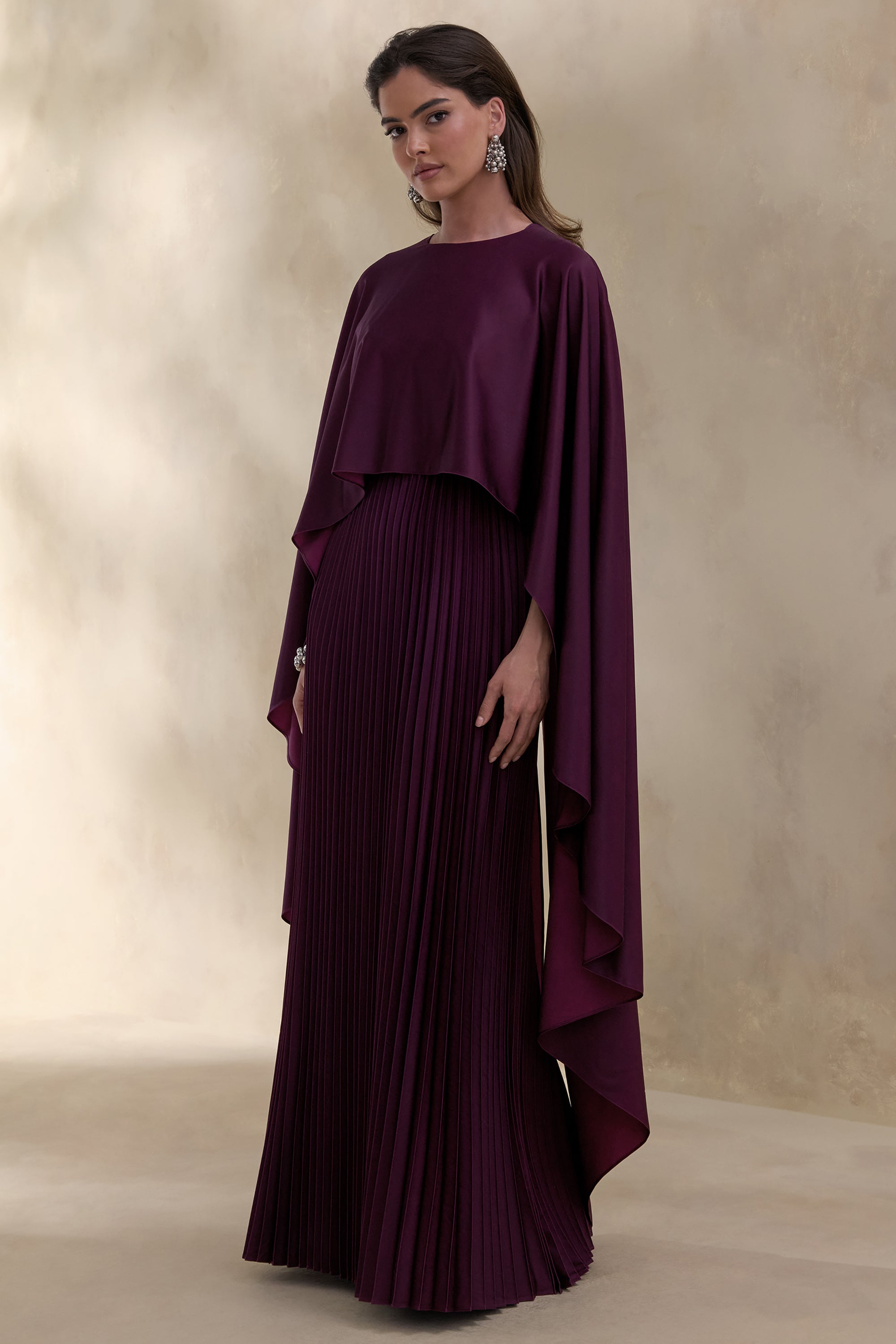 ECM_HR_CL137664090---Loradia-_-Dark-Plum-Satin-Round-Neck-Maxi-Dress-With-Cape-Sleeves-And-Pleated-Skirt-3.jpg