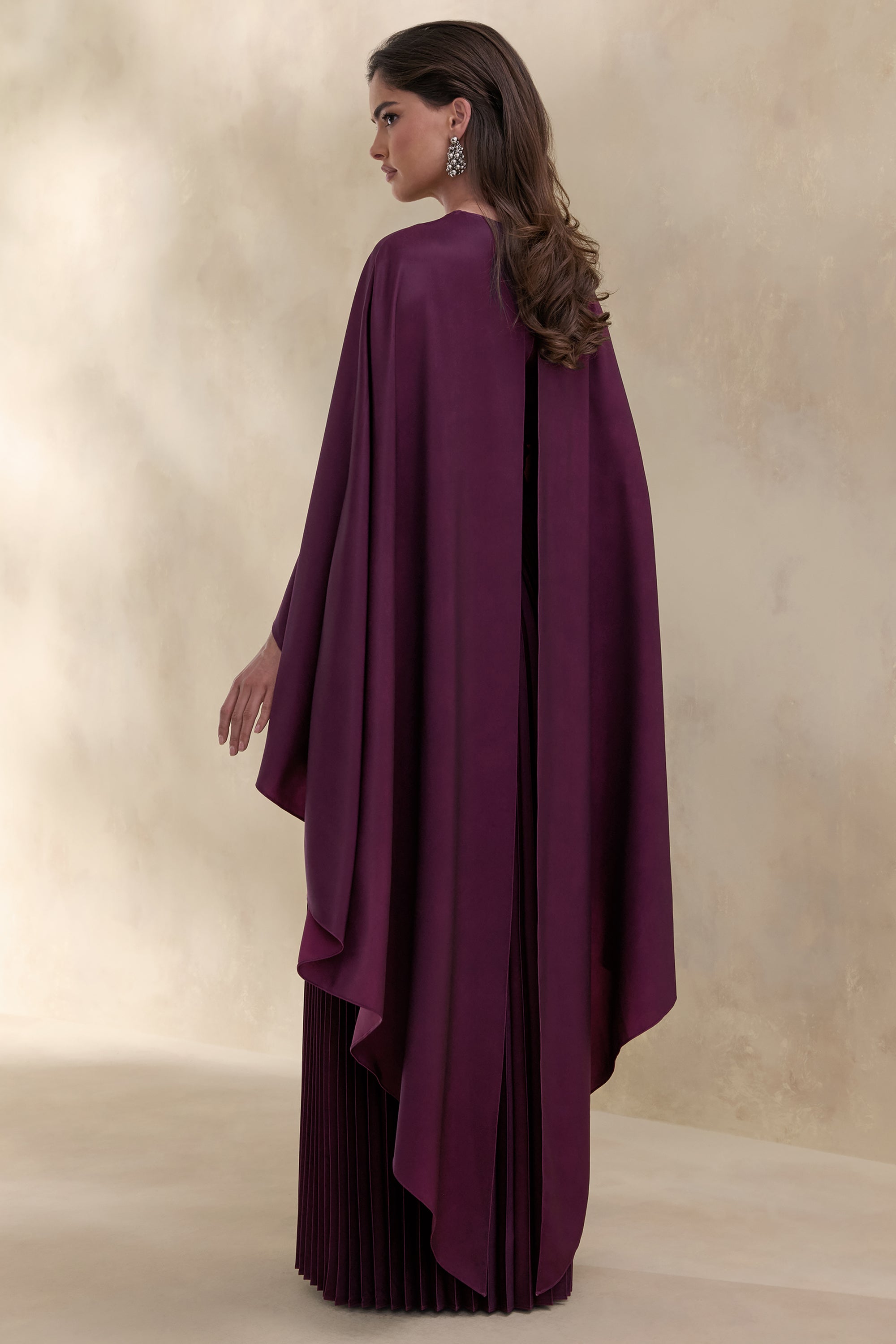 ECM_HR_CL137664090---Loradia-_-Dark-Plum-Satin-Round-Neck-Maxi-Dress-With-Cape-Sleeves-And-Pleated-Skirt-5.jpg