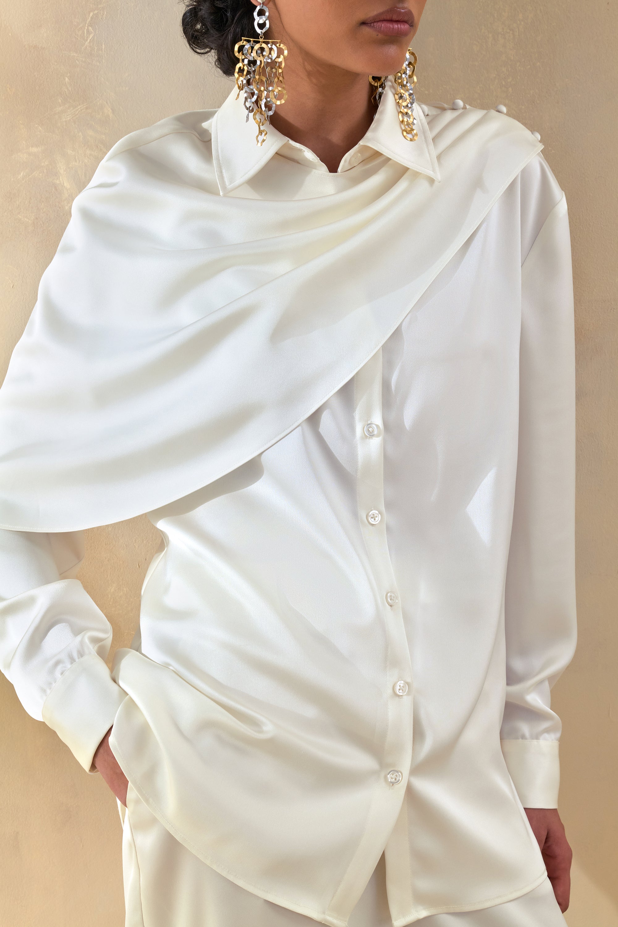 ECM_HR_CL137667111 -  Serenza | Cream Satin Collared-Shirt With Cape-Detail + ECM_HR_CL138021111 -  Ilena | Cream Satin Wide-Leg Trouser 6.jpg