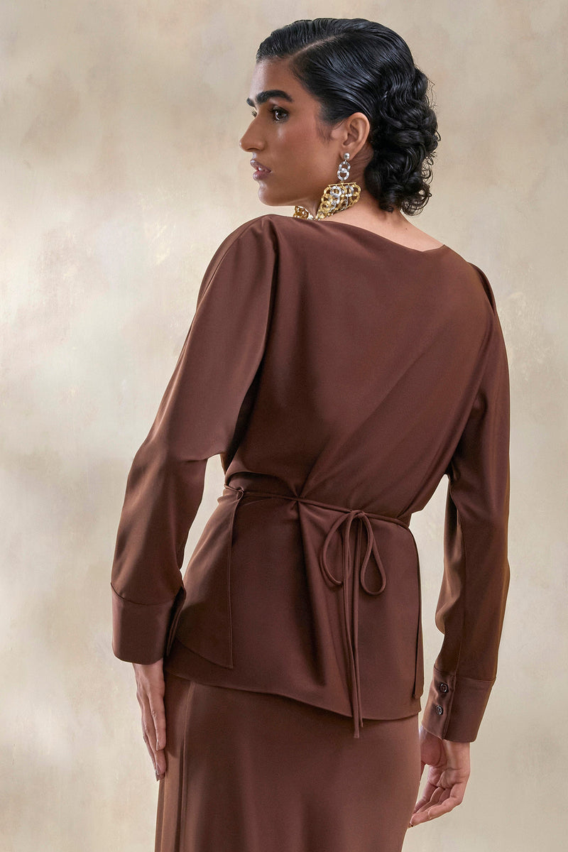 ECM_HR_CL137669022 - Miravia _ Brown Satin Wide-Neck Long-Sleeve Top 4.jpg