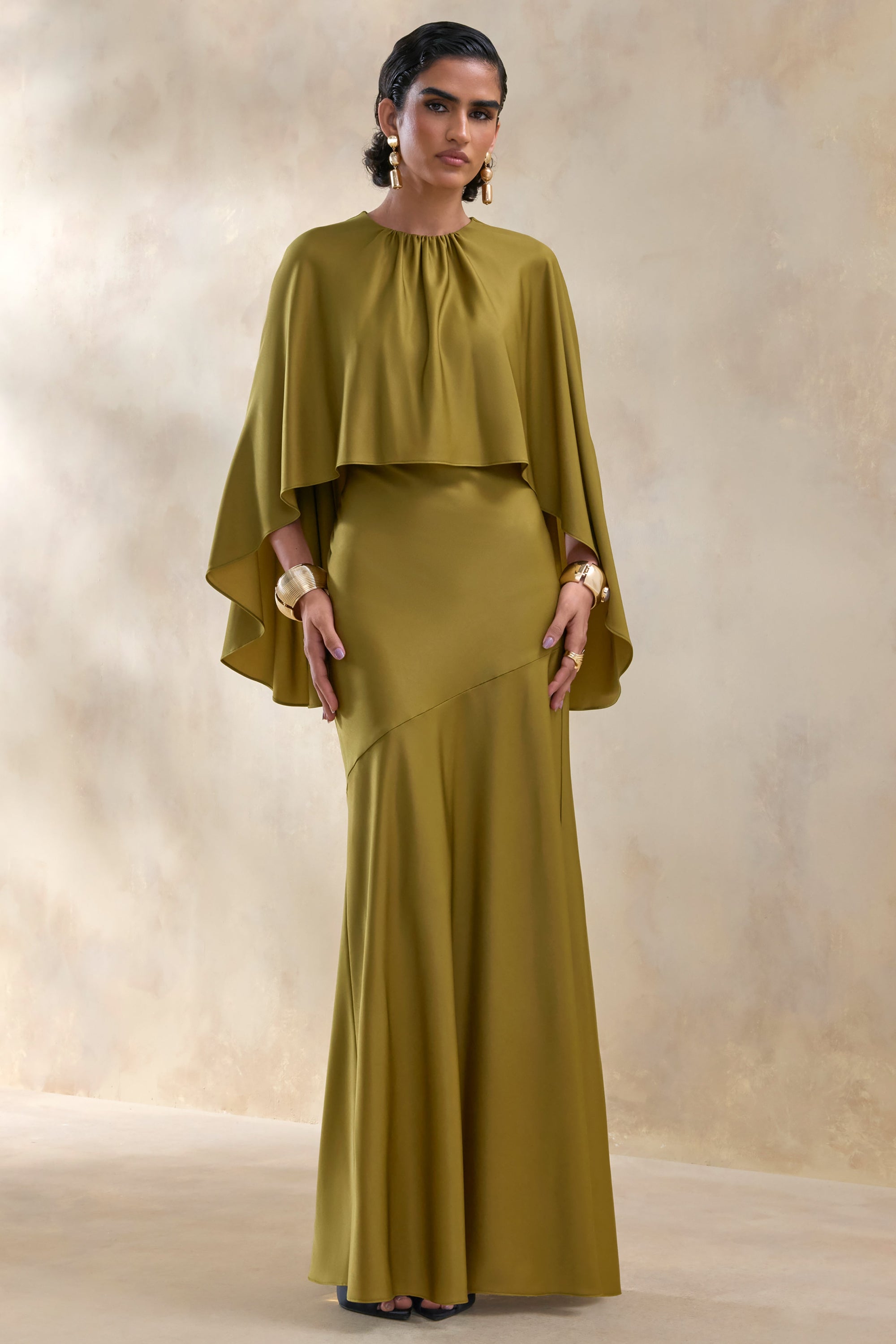 ECM_HR_CL137670031---Vanthea-_-Olive-Satin-Round-Neck-Maxi-Dress-With-Cape-Sleeves-0.jpg