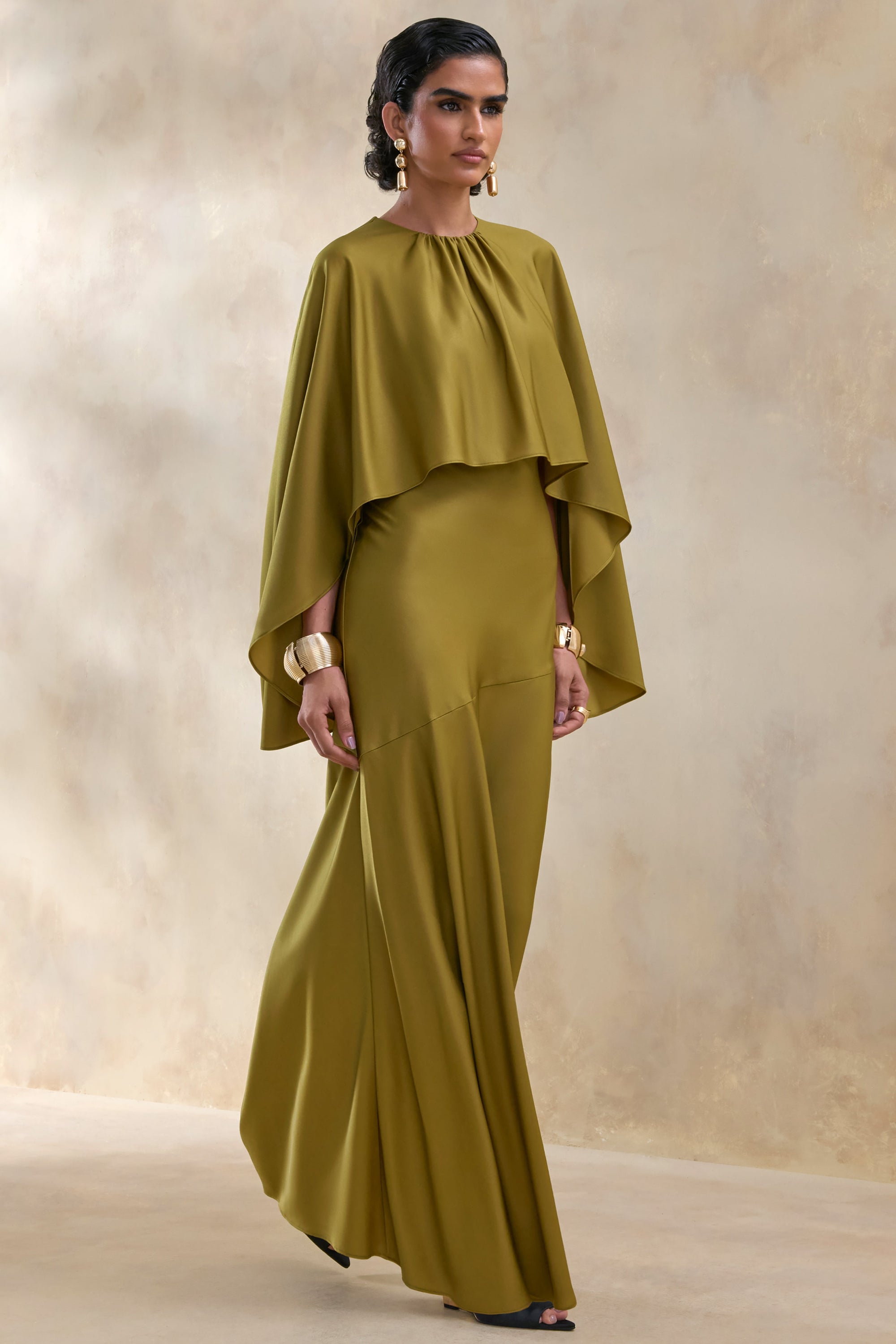 ECM_HR_CL137670031---Vanthea-_-Olive-Satin-Round-Neck-Maxi-Dress-With-Cape-Sleeves-1.jpg