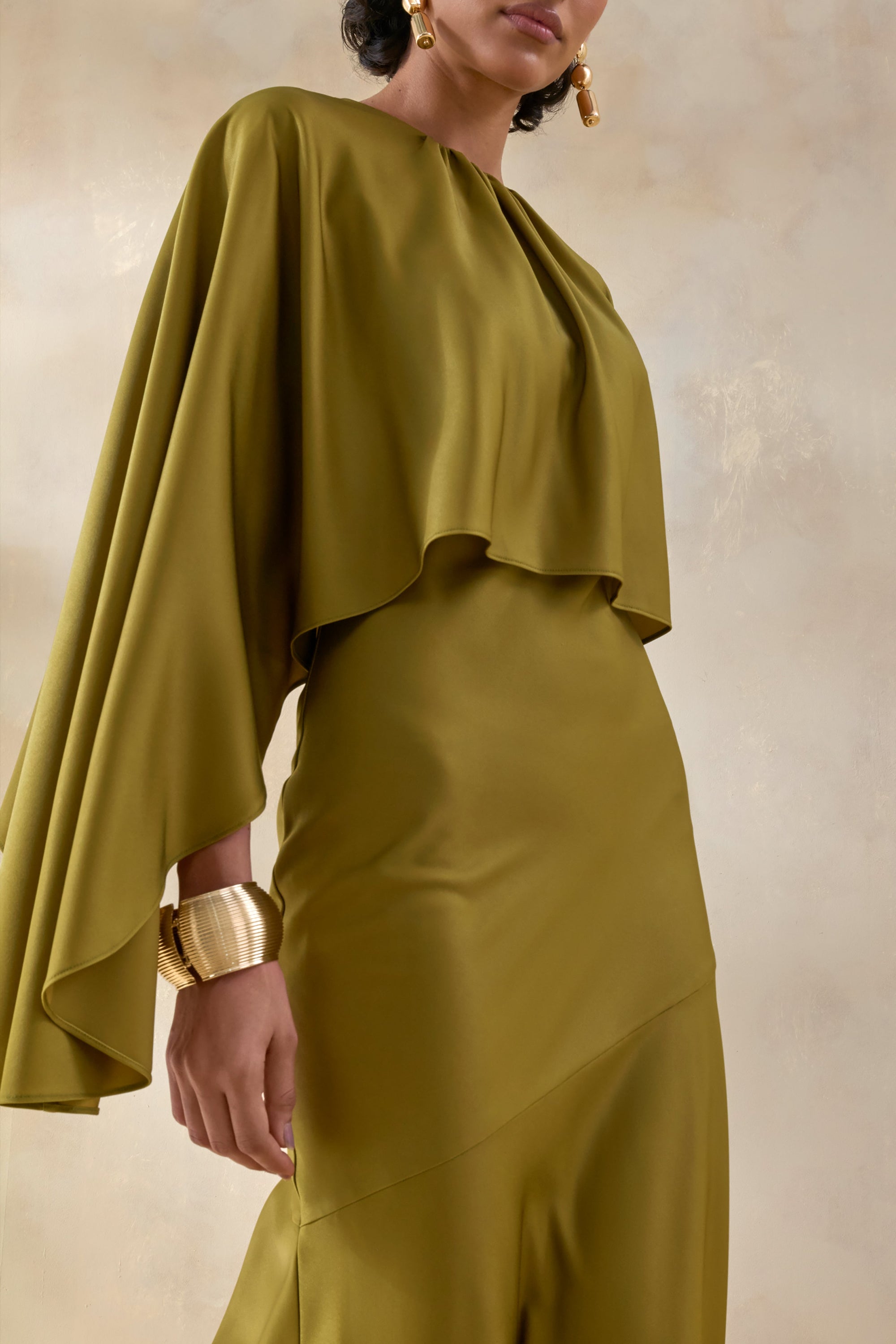 ECM_HR_CL137670031---Vanthea-_-Olive-Satin-Round-Neck-Maxi-Dress-With-Cape-Sleeves-4.jpg