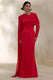 ECM_HR_CL137671100 - Heliora | Red V-Neck Maxi Dress With Sash And Draped-Detail2.jpg