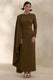 ECM_HR_CL137672031 - Jovea | Olive Round-Neck Maxi Dress With Cape-Sleeve 0.jpg