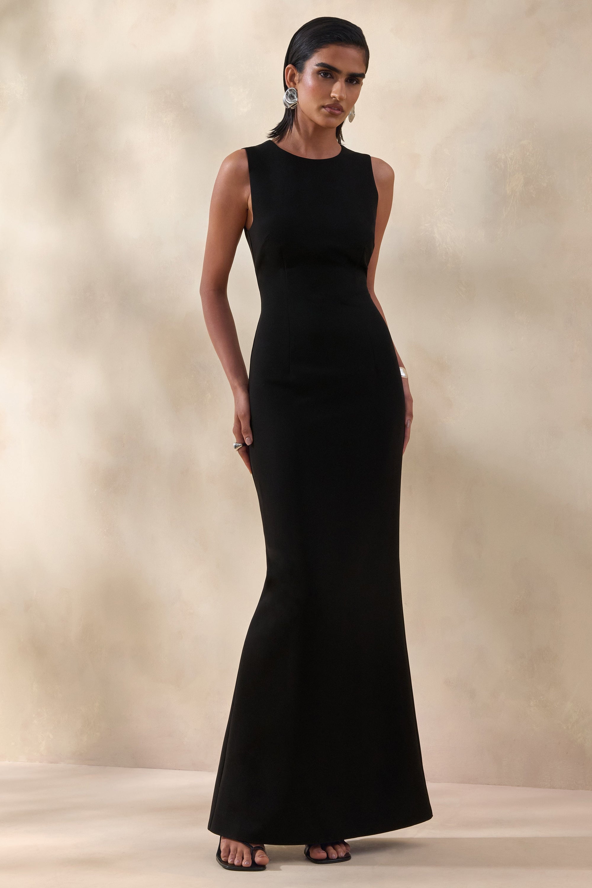 ECM_HR_CL137673001_Astrelle Black High-Neck Maxi Dress_01.jpg