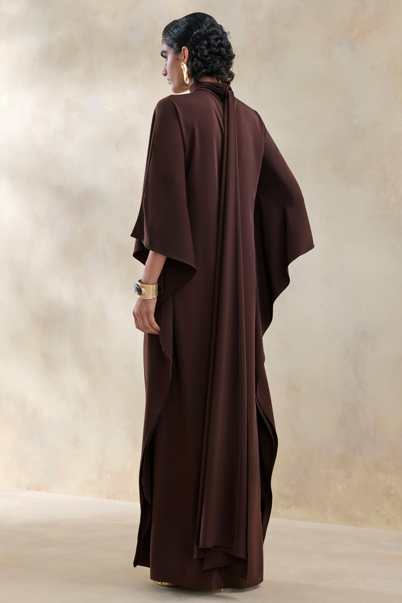 ECM_HR_CL137675021---Lumisette-_-Brown-Satin-High-Neck-Maxi-Dress-With-Cape-NO-CC-3.jpg