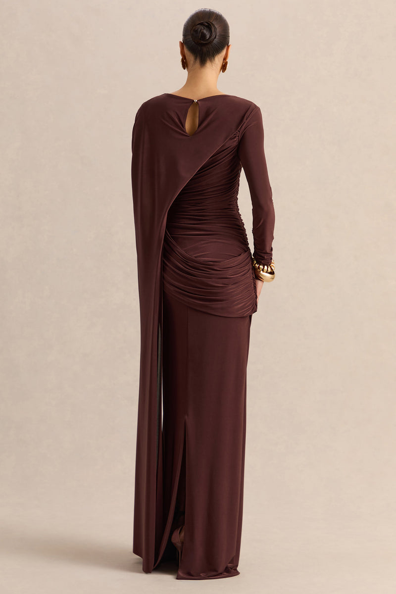 ECM_HR_CL137693022----Orintha-Brown-High-Neck-Maxi-Dress-With-Cape-And-Gold-Detail-5.jpg