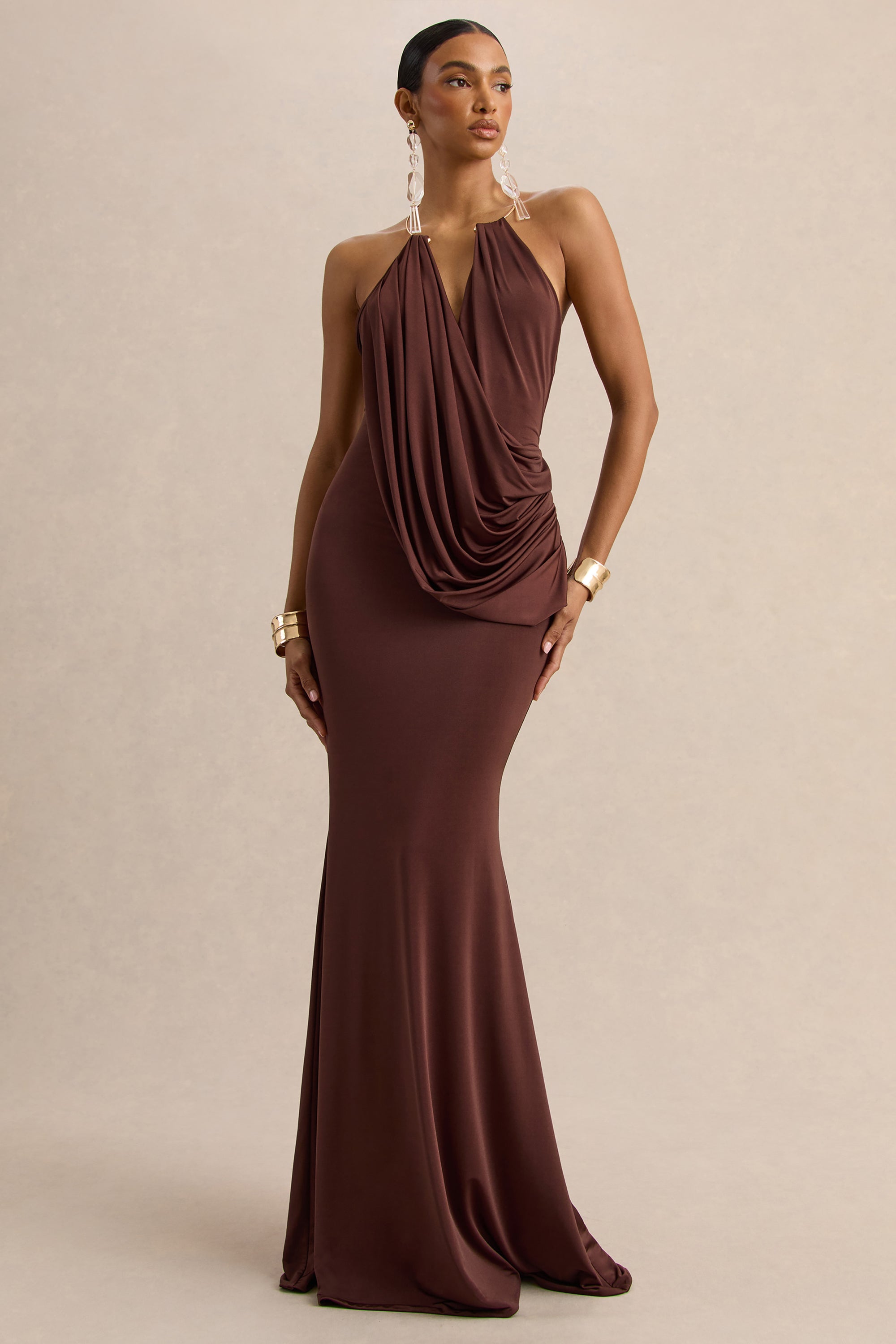 ECM_HR_CL137709021---Chanterra-Brown-Halter-Neck-Maxi-Dress-With-Draped-Detailing-4.jpg