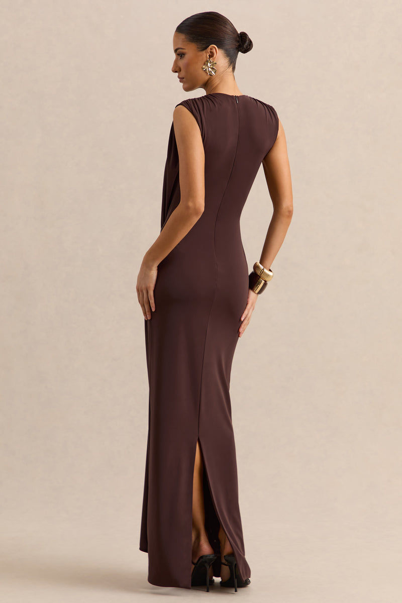ECM_HR_CL137865021---Blythia---Brown-Round-Neck-Maxi-Dress-With-Gathered-Detailing--2.jpg