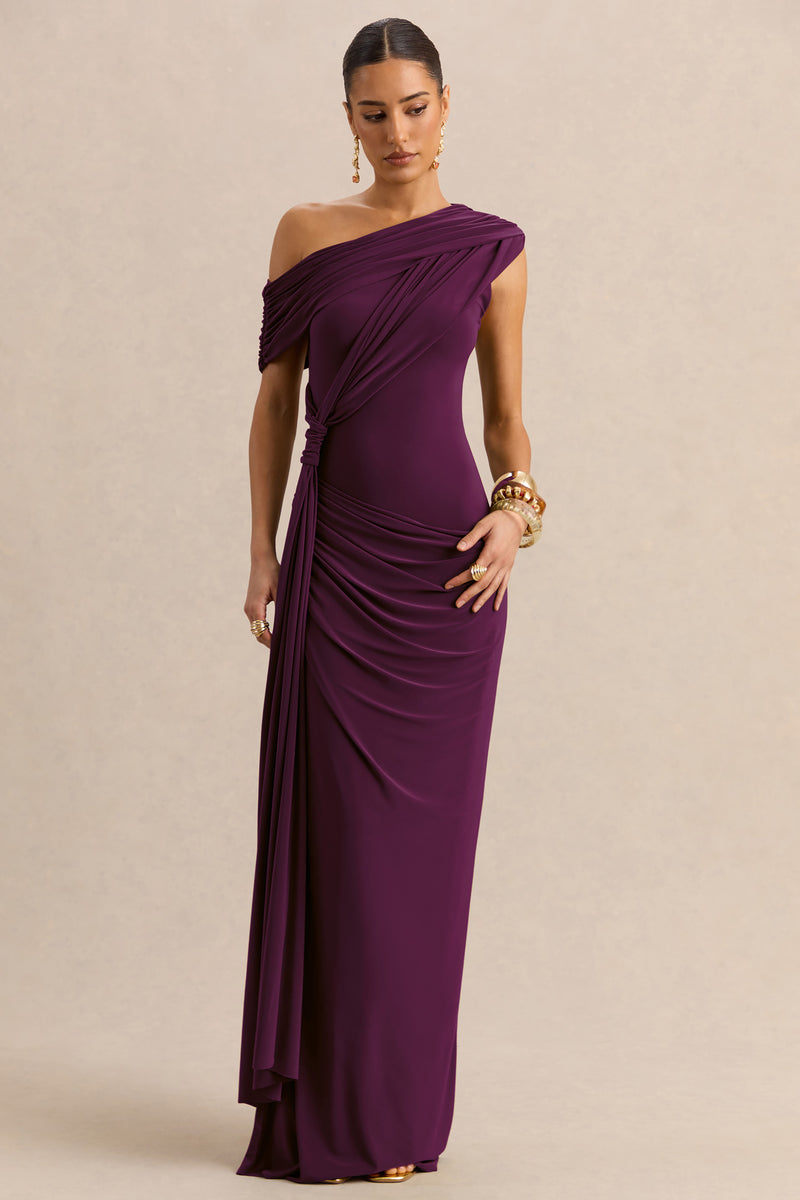 ECM_HR_CL137874090----Avialee---Dark-Plum-Asymmetric-Neck-Maxi-Dress-With-Gathered-Detailing-And-Sash-2.jpg